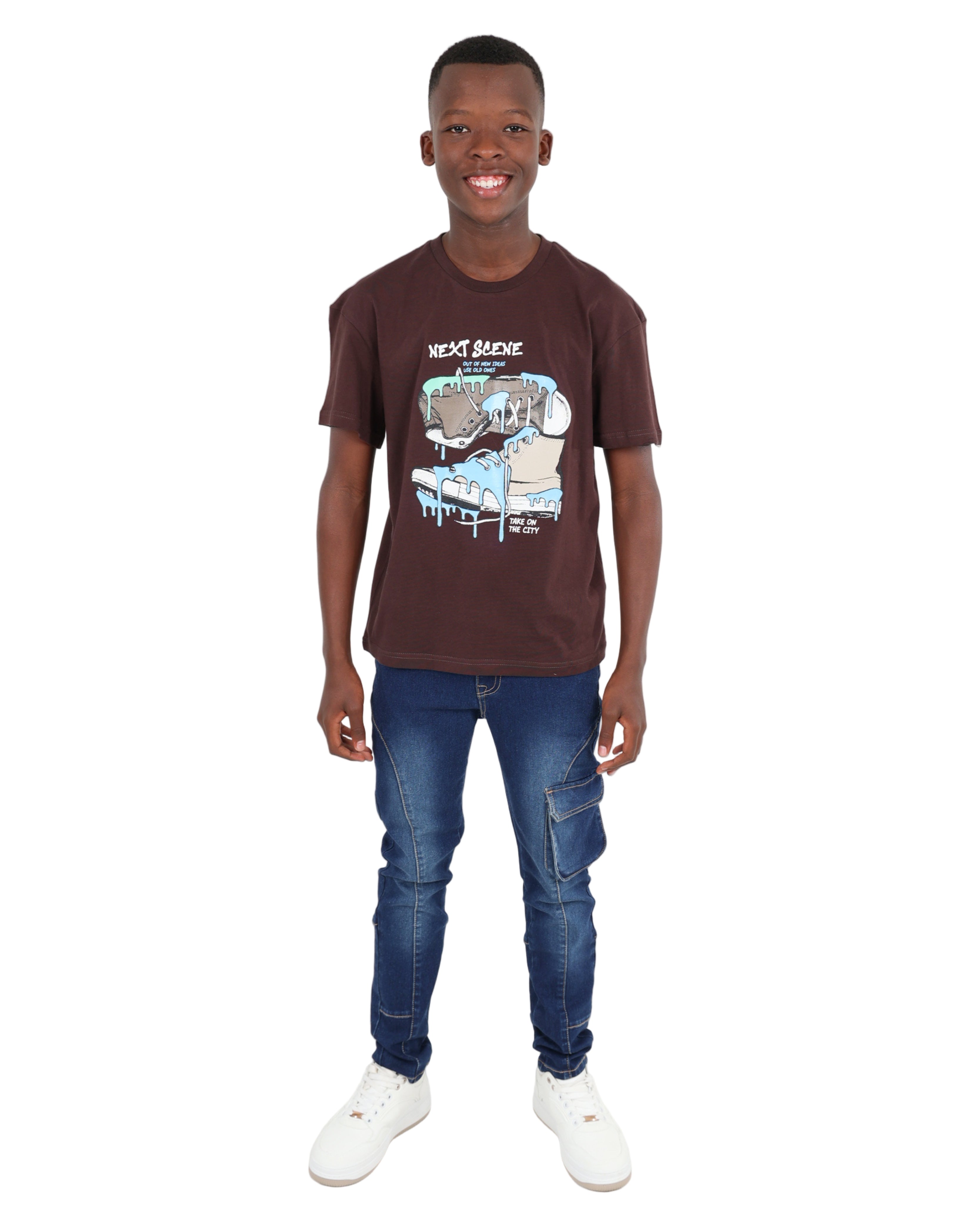 Slim Fit Cargo Jeans