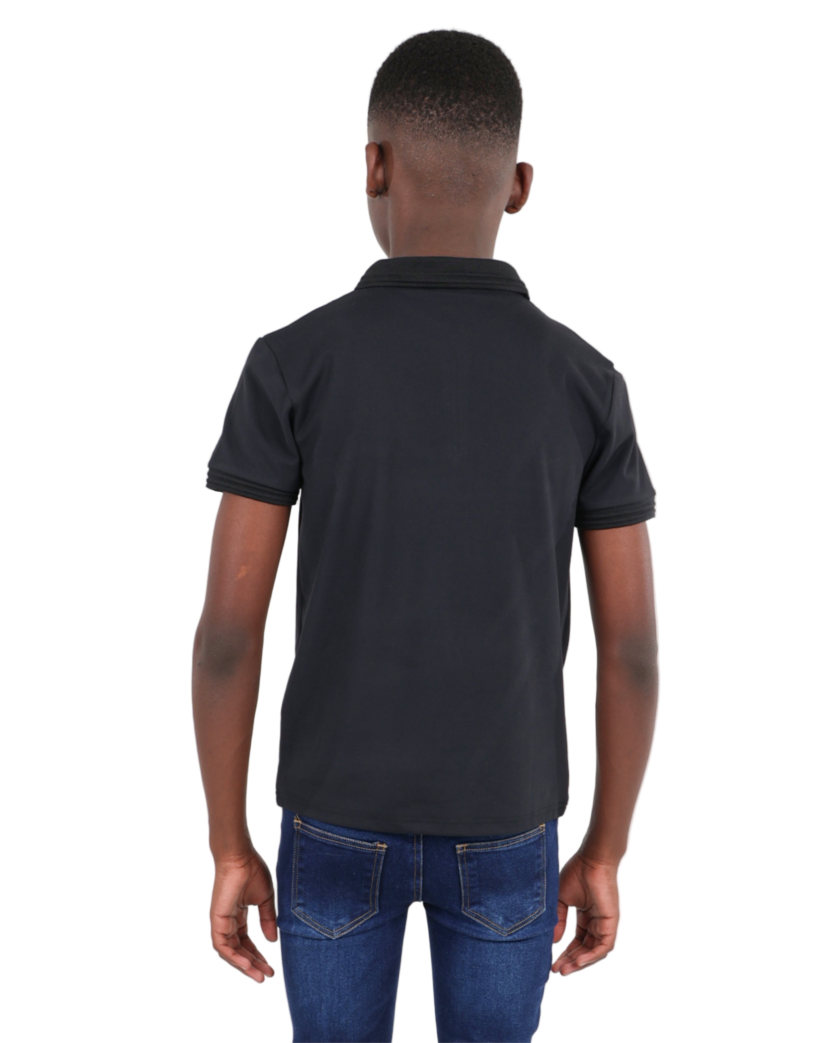 Short Sleeve Black Legendary Golfer