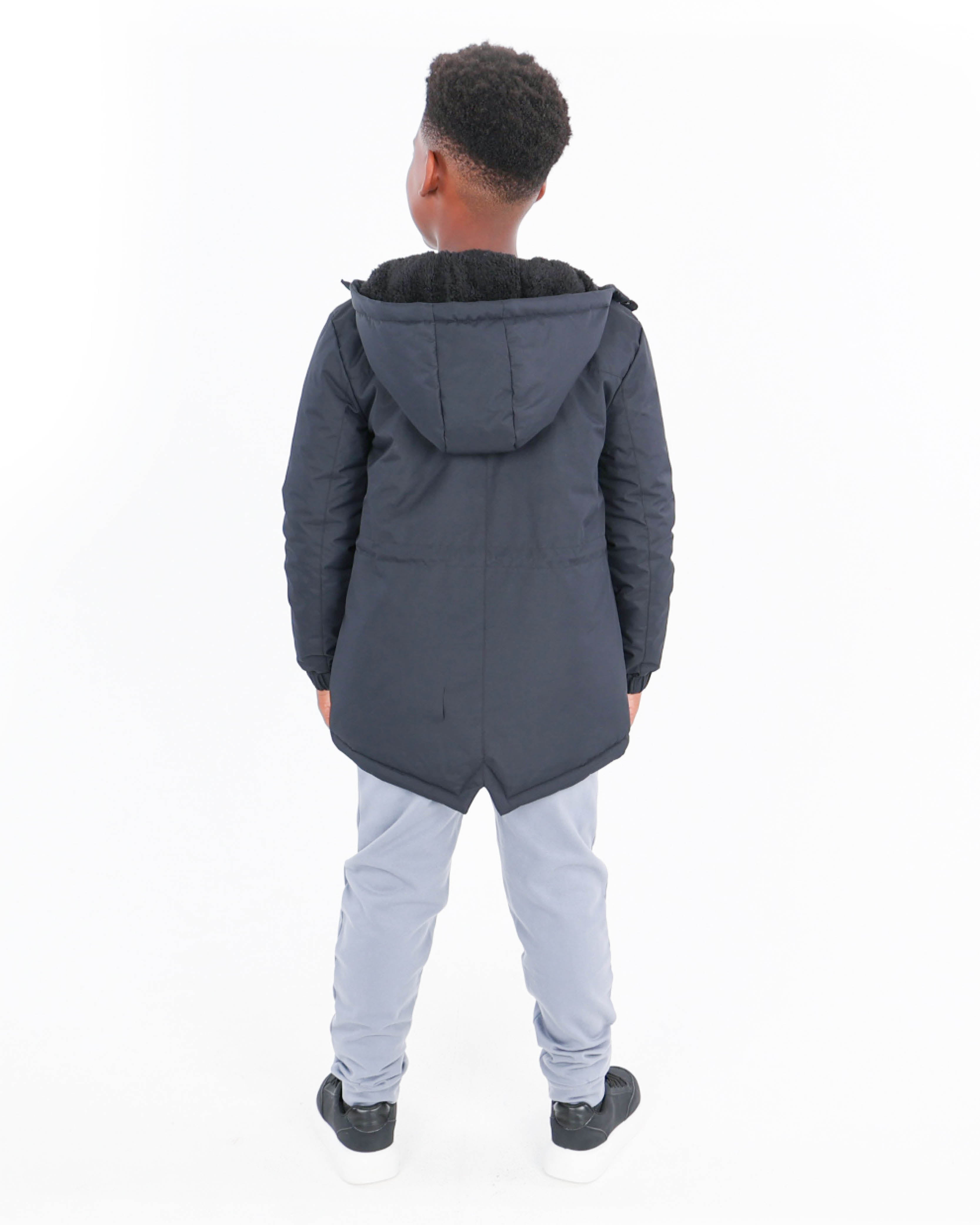 Longer Length Hooded Parka