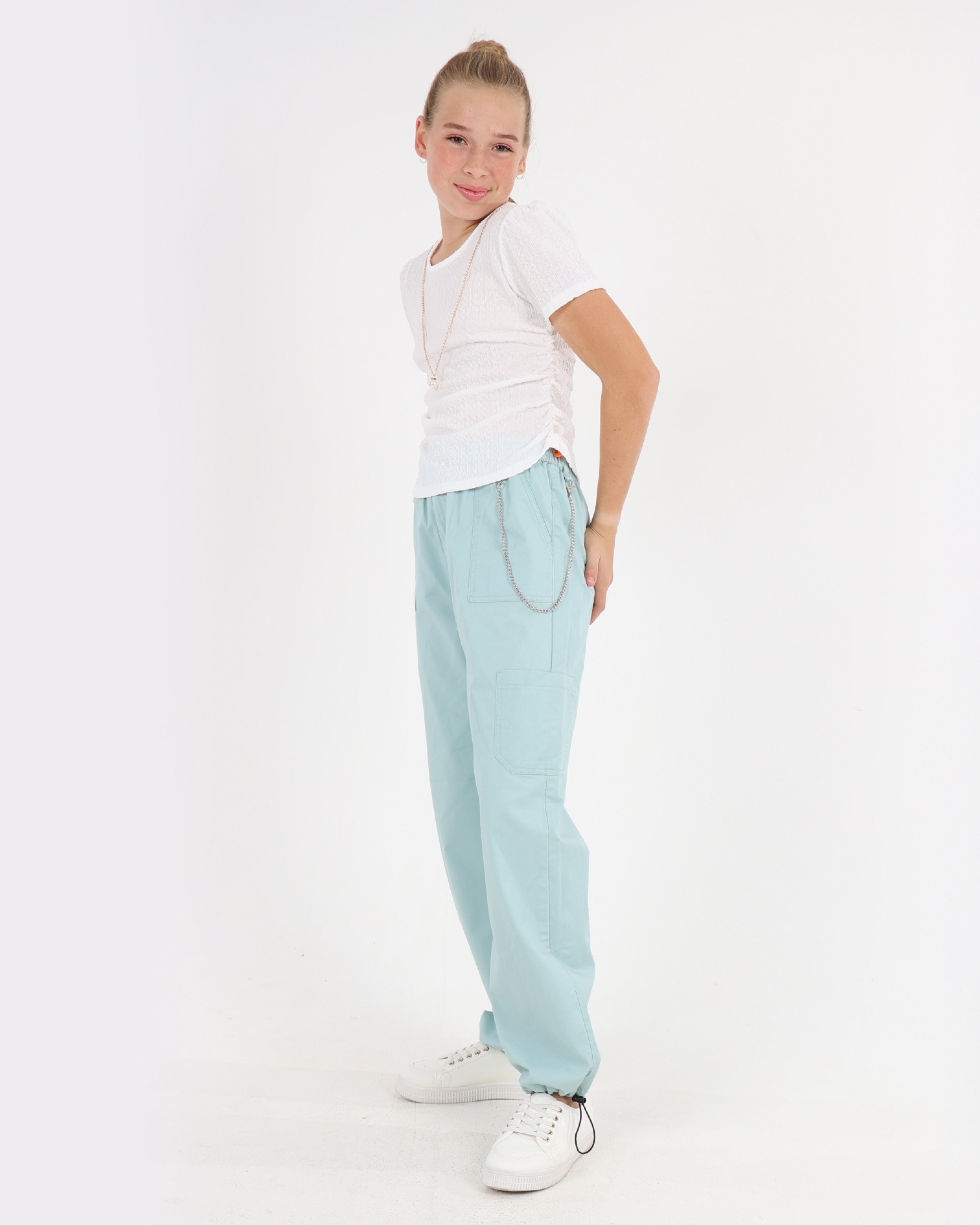 Chain Detail Mint Jogger