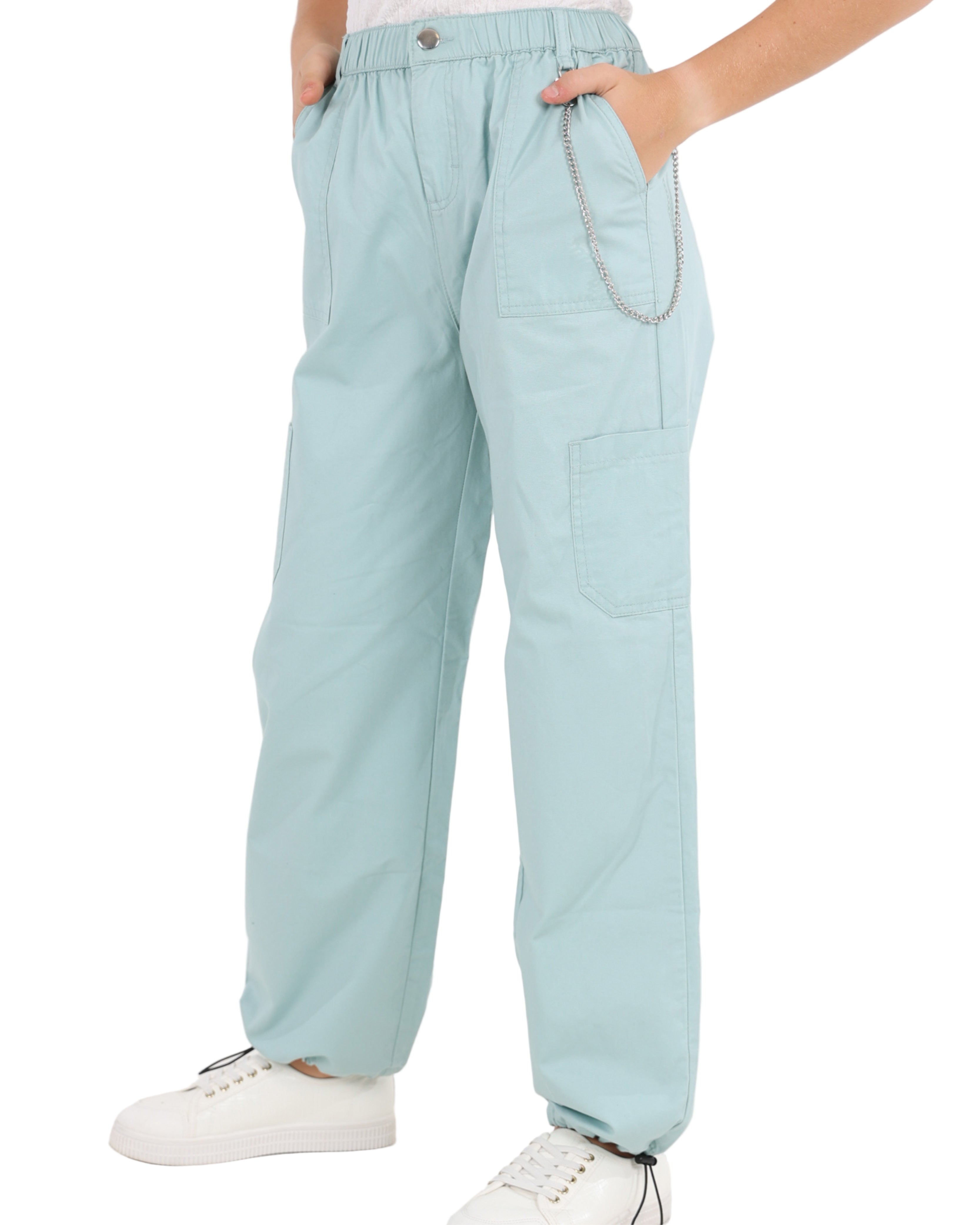 Chain Detail Mint Jogger