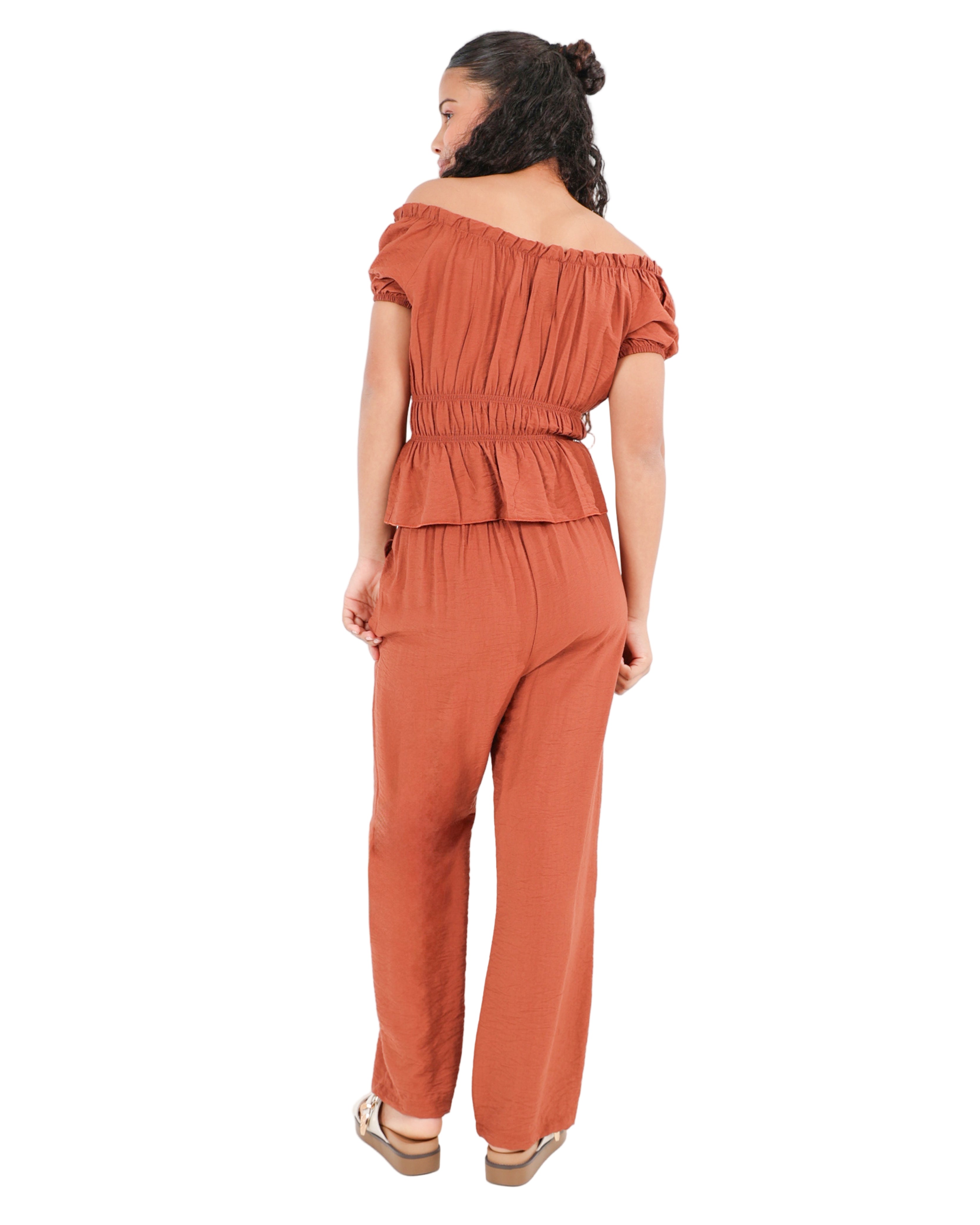 Wide Leg Pull Up Pants