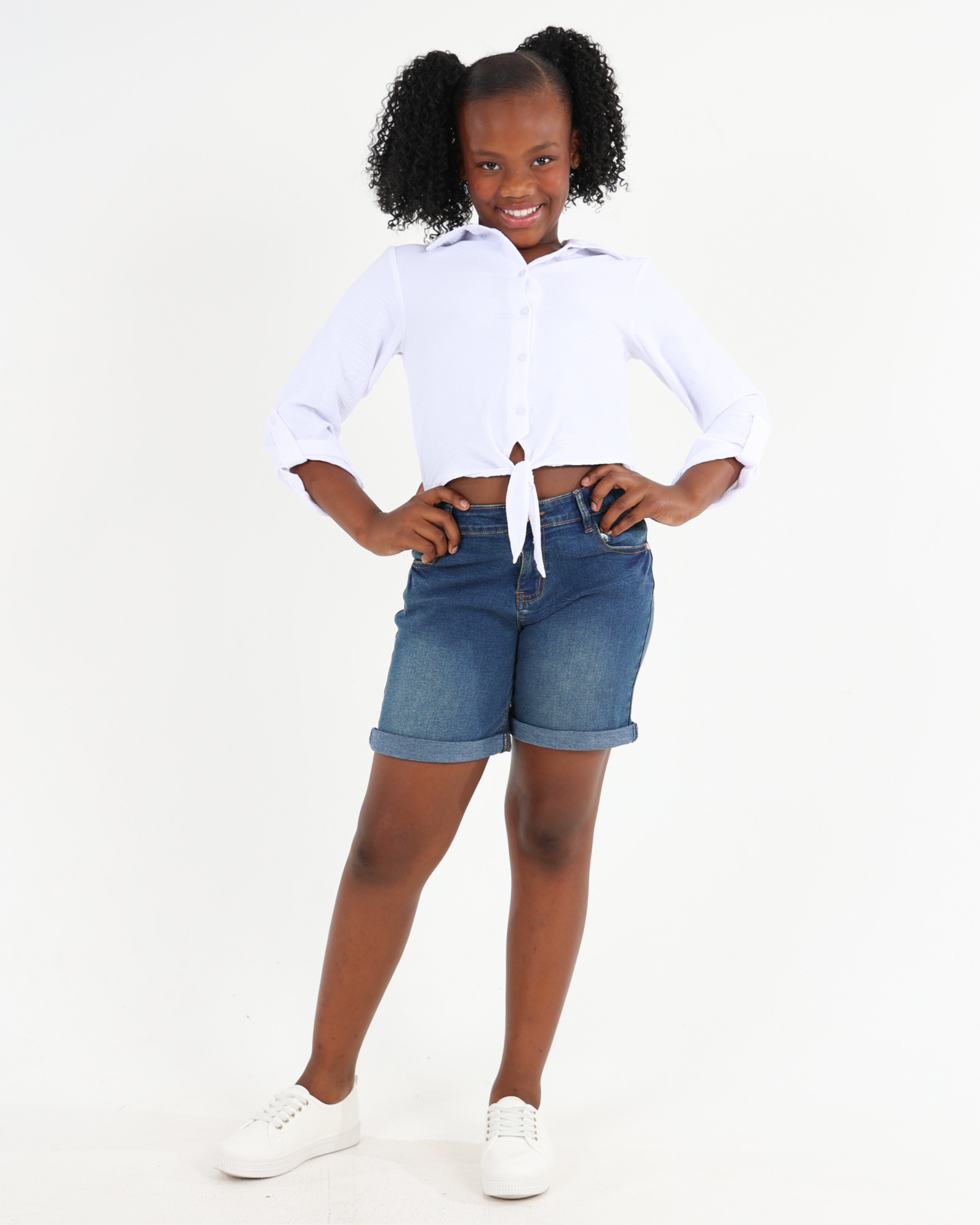 Bermuda Denim Shorts