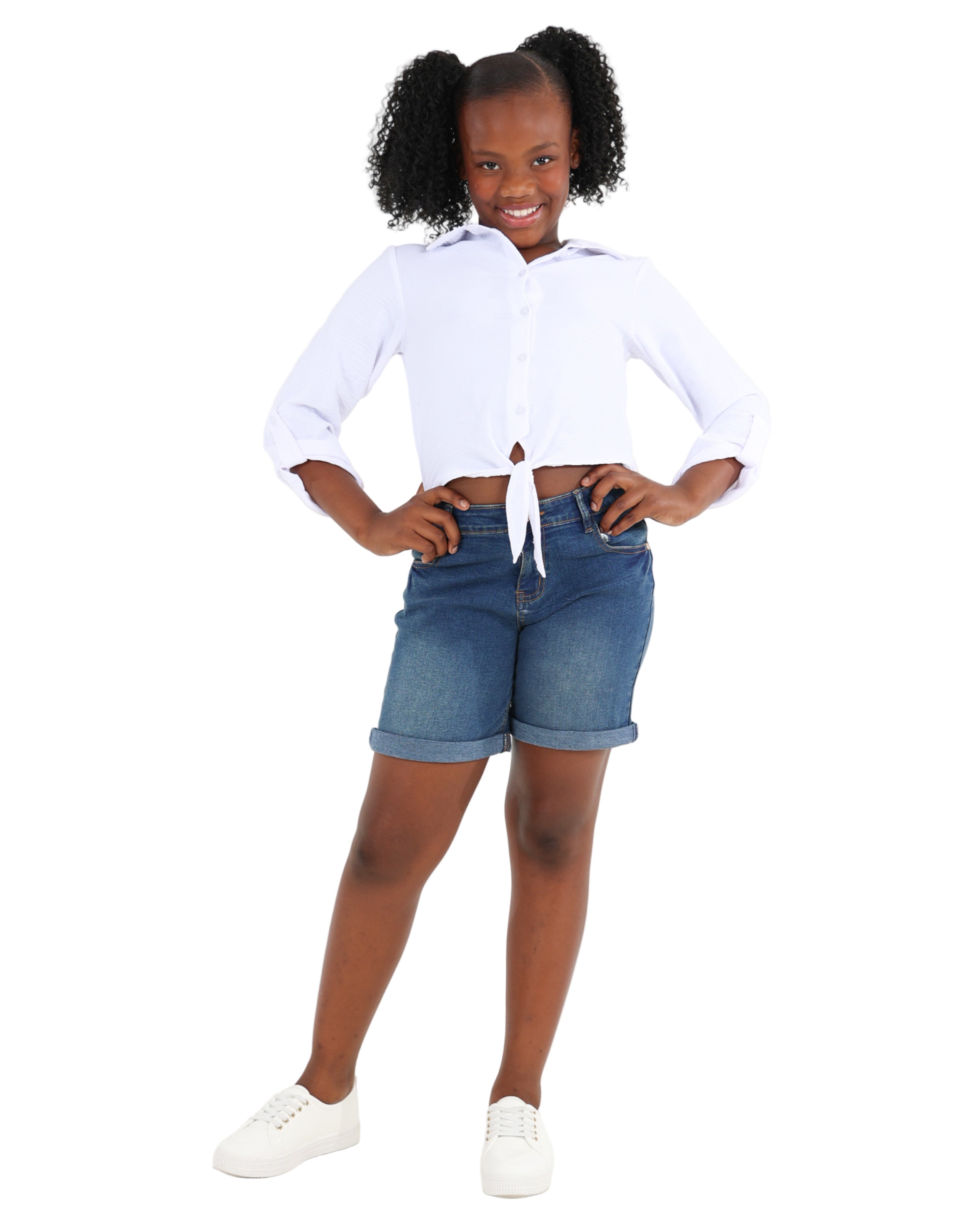 Bermuda Denim Shorts