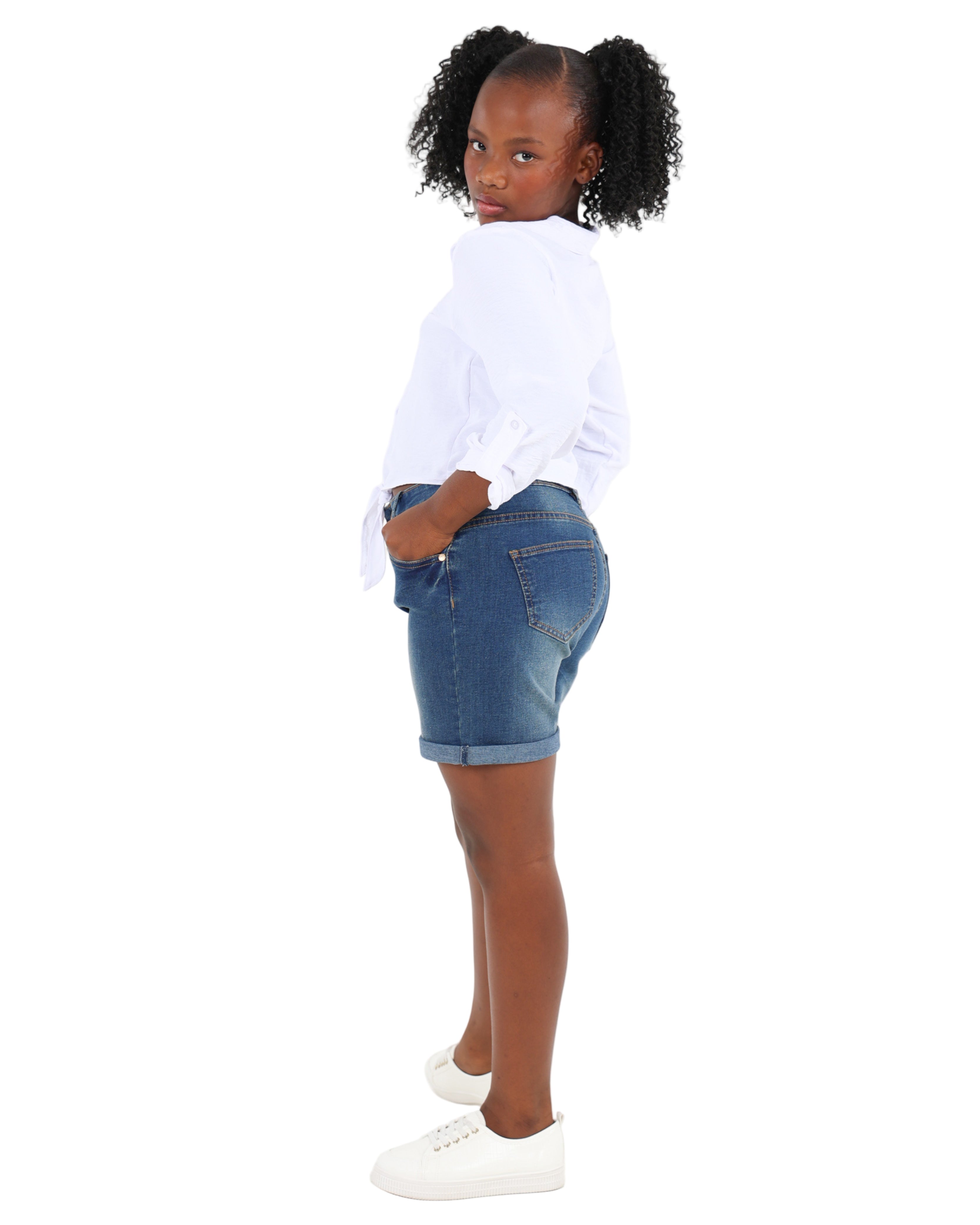 Bermuda Denim Shorts