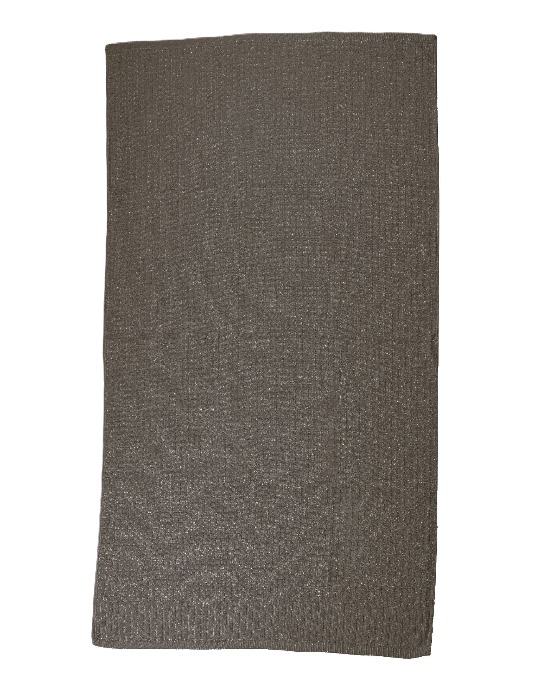 Charcoal Waffle Cotton Guest Towel