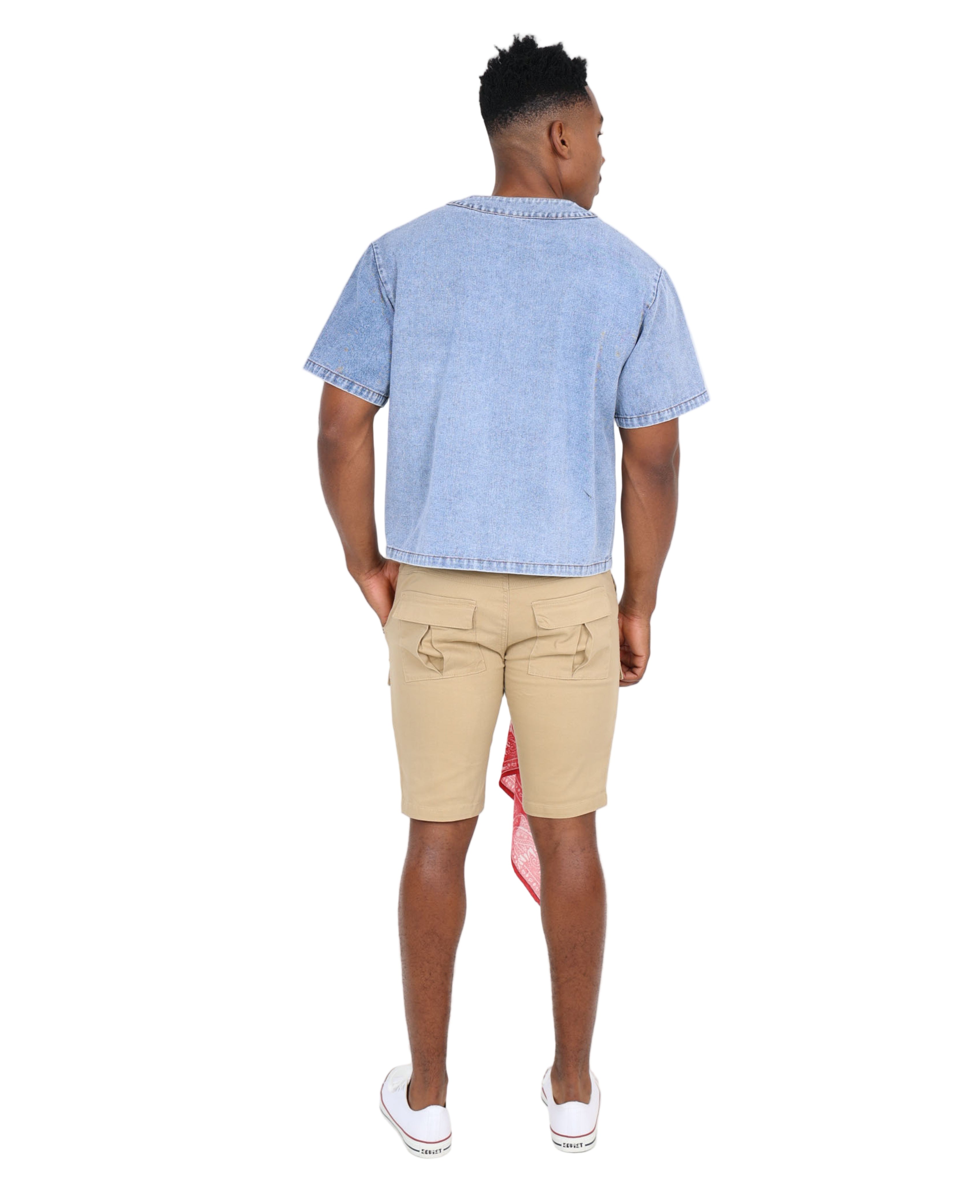 Funk Indigo Denim Baseball Shirt