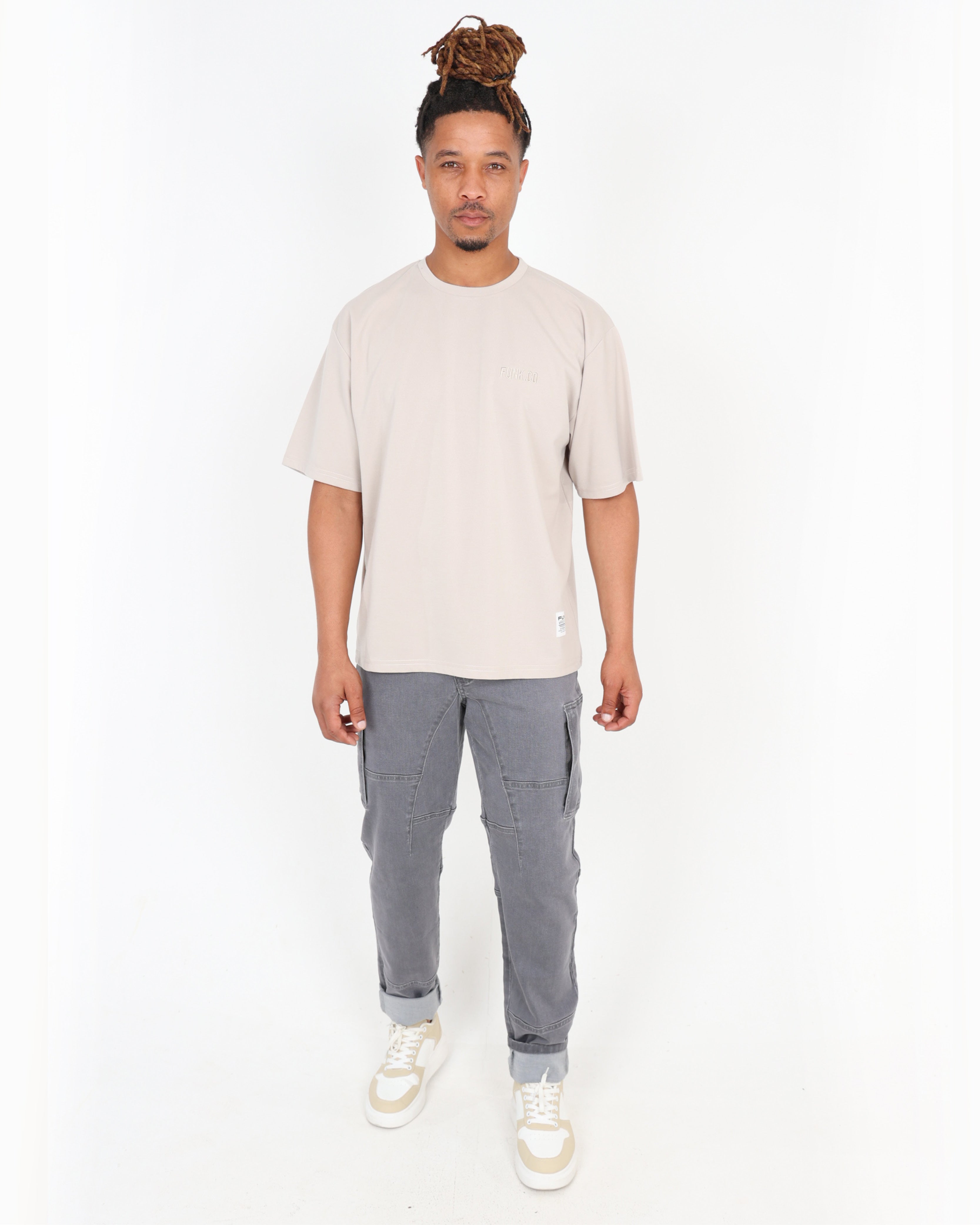 Funk Xeon Slim Fit Square Cargo Pocket Jeans