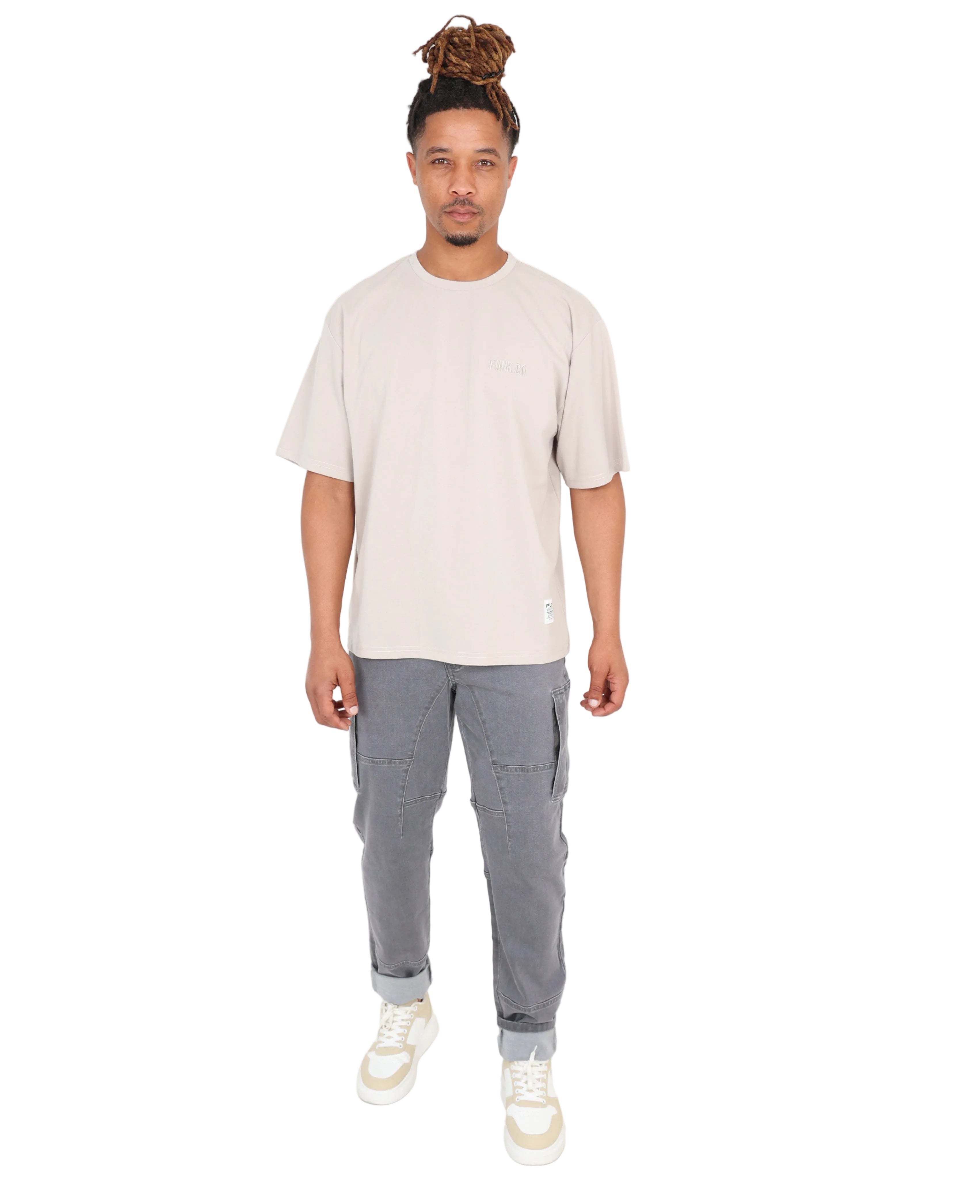 Funk Xeon Slim Fit Square Cargo Pocket Jeans