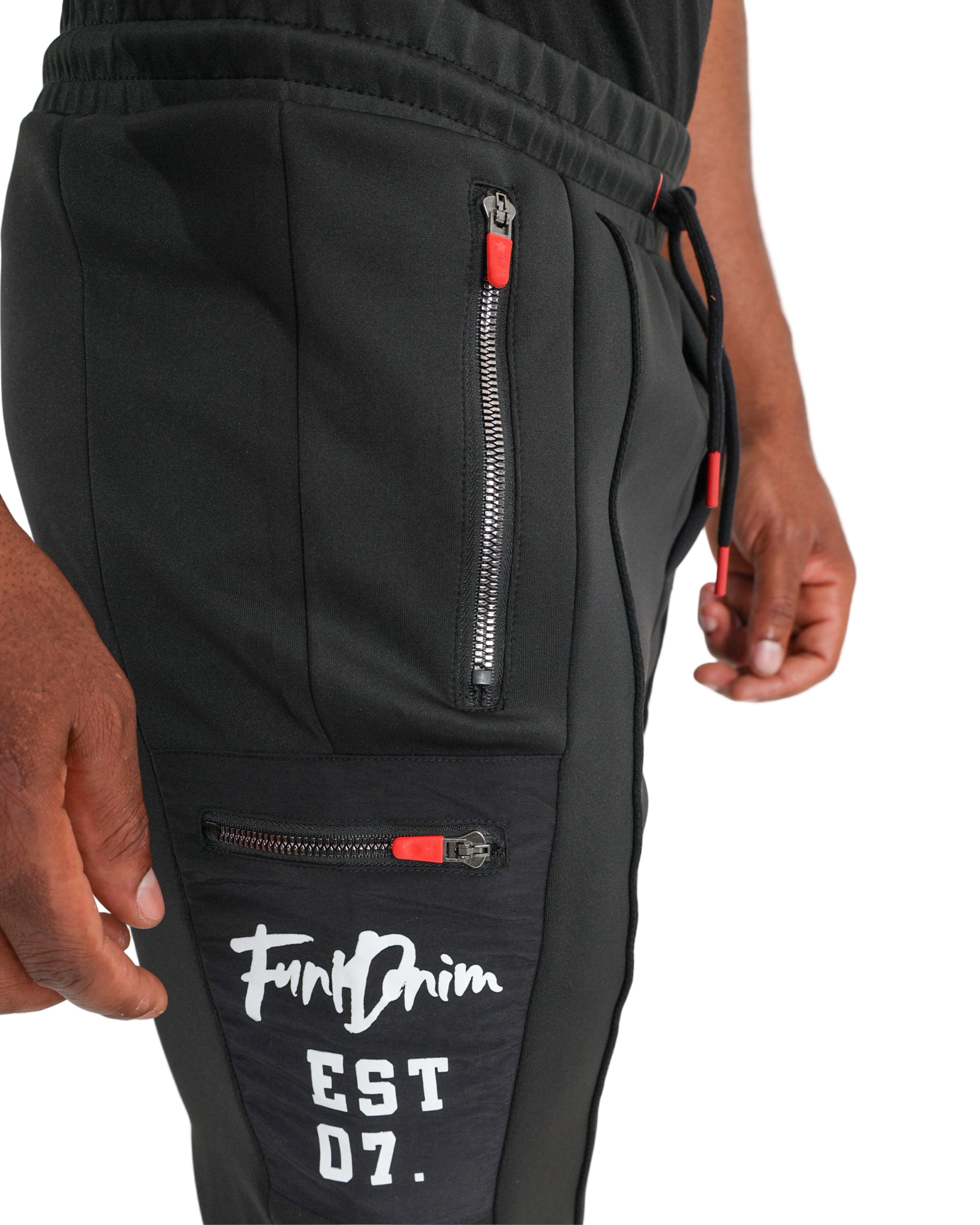 Funk Origin Panel Black Joggers