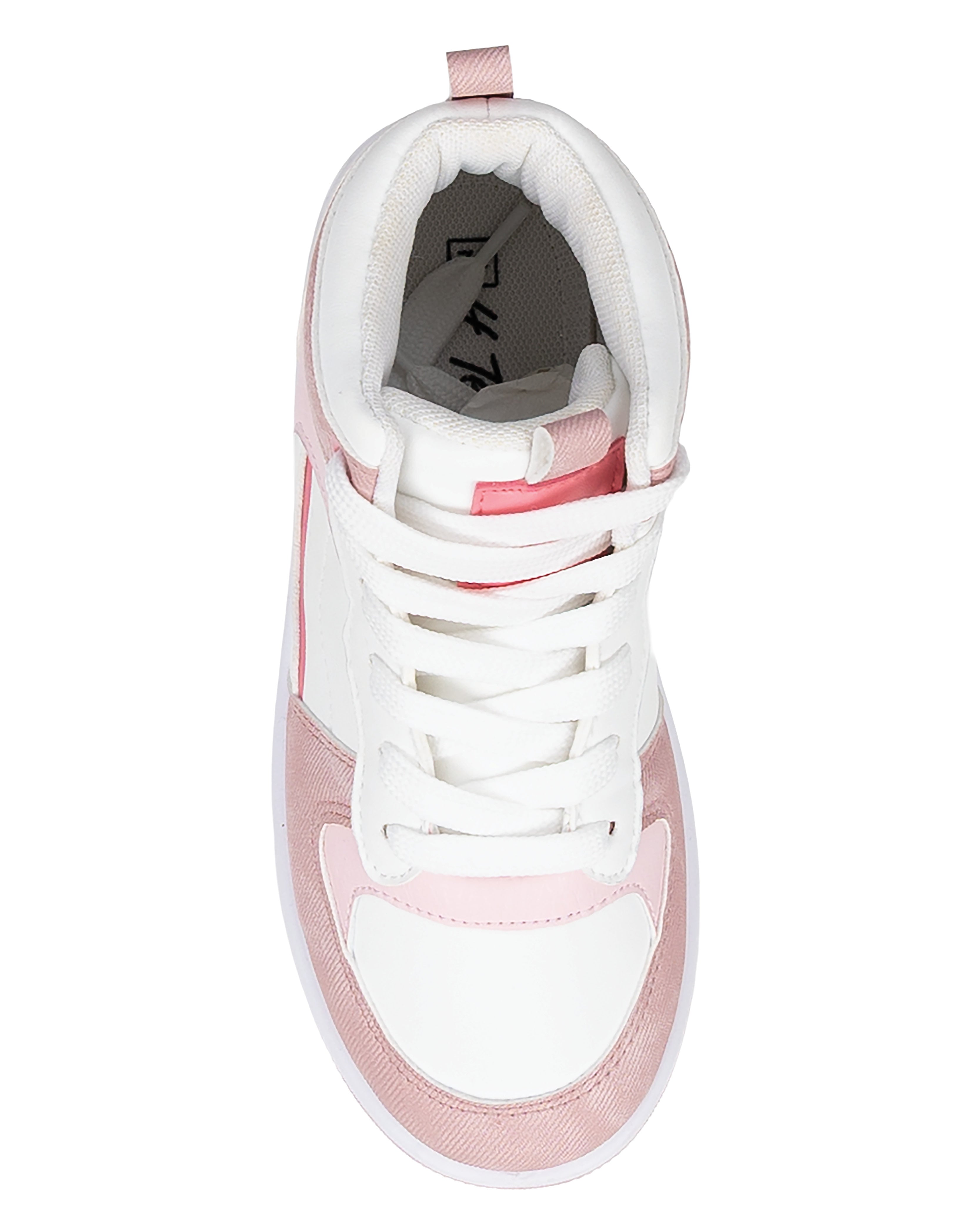 Girls Colour Block High Top Sneakers