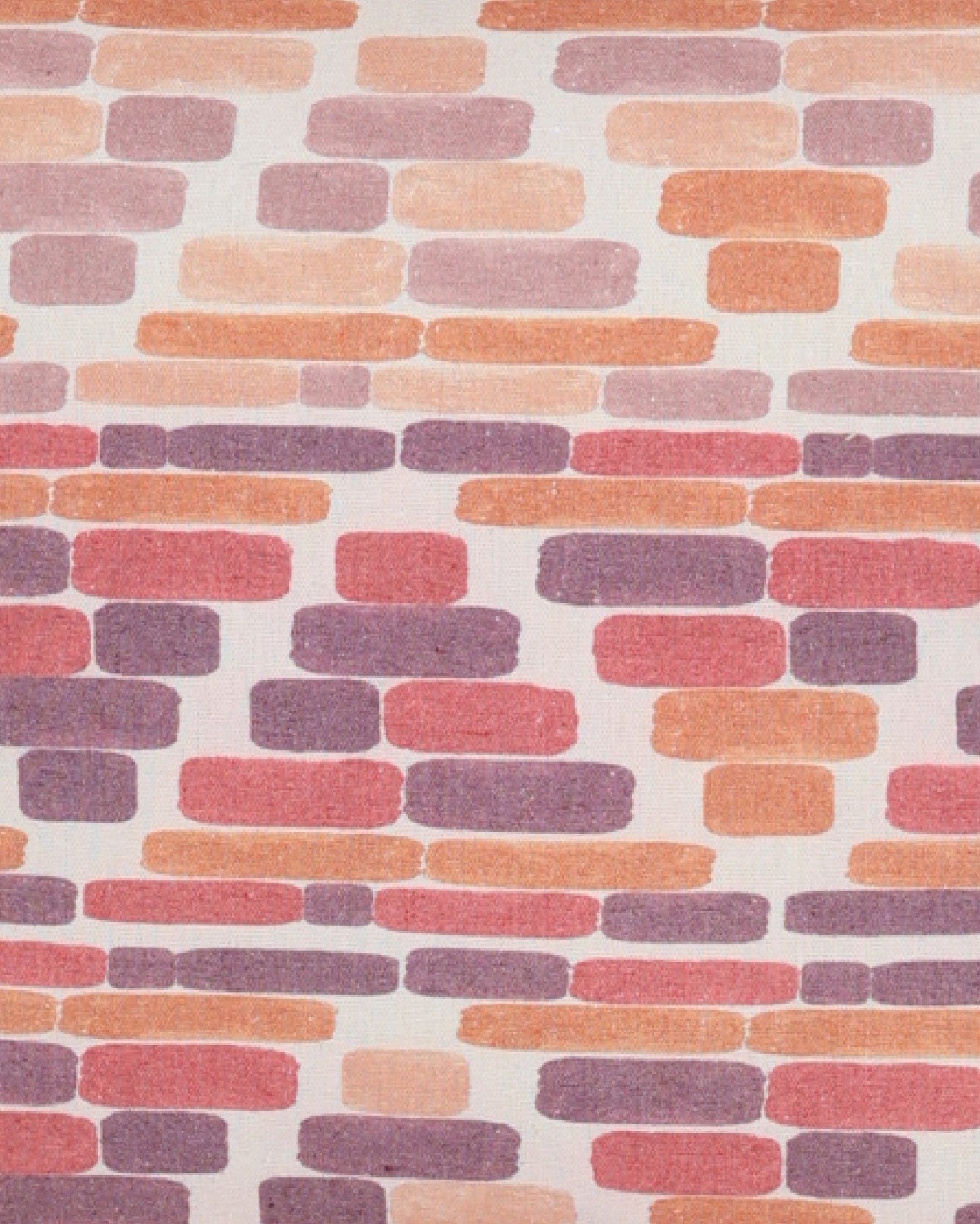 Geometric Brick Print Scatter Cushion