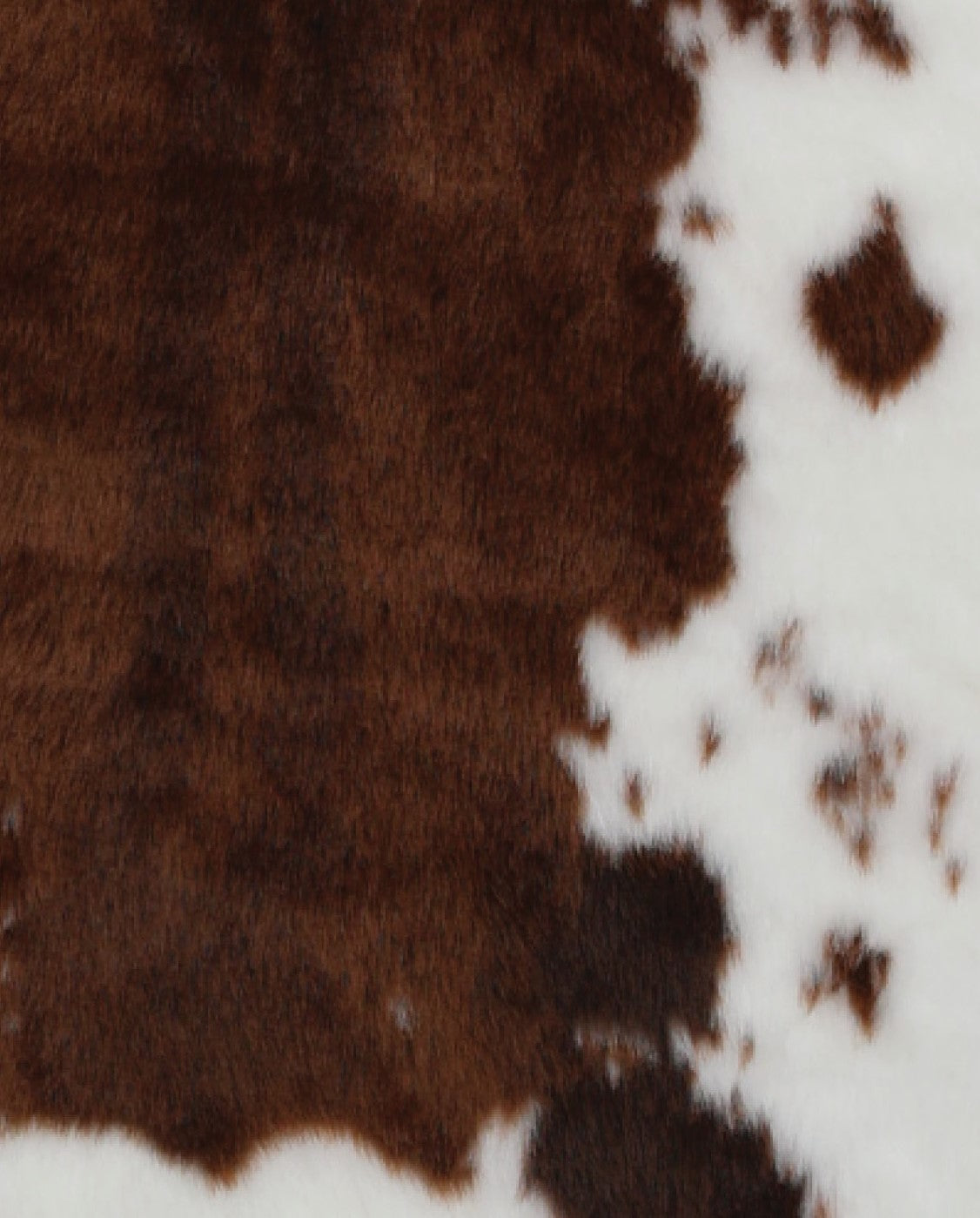 Fluffy Nguni Print Rug