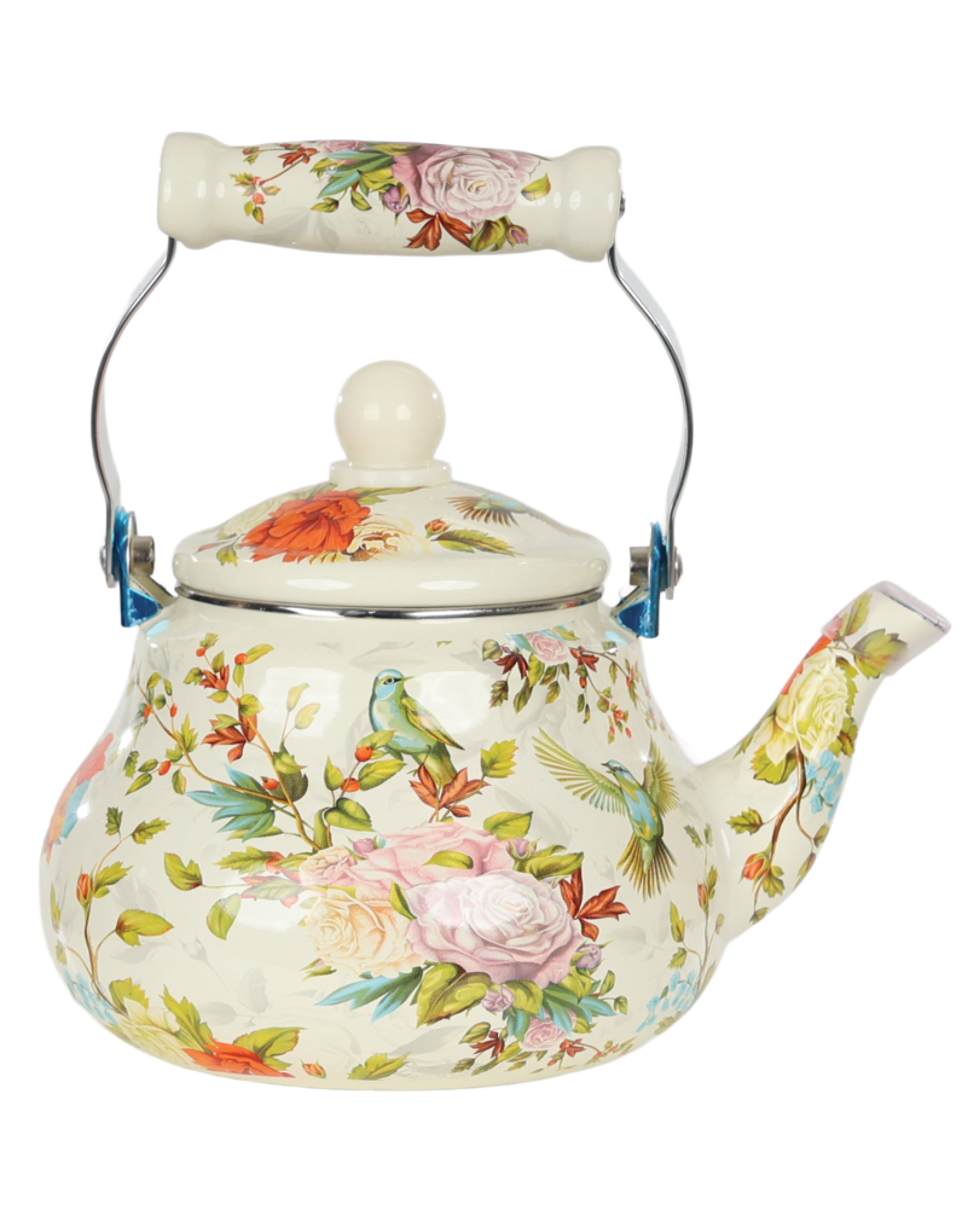 Vintage Garden Stove Top Teapot 1.5L