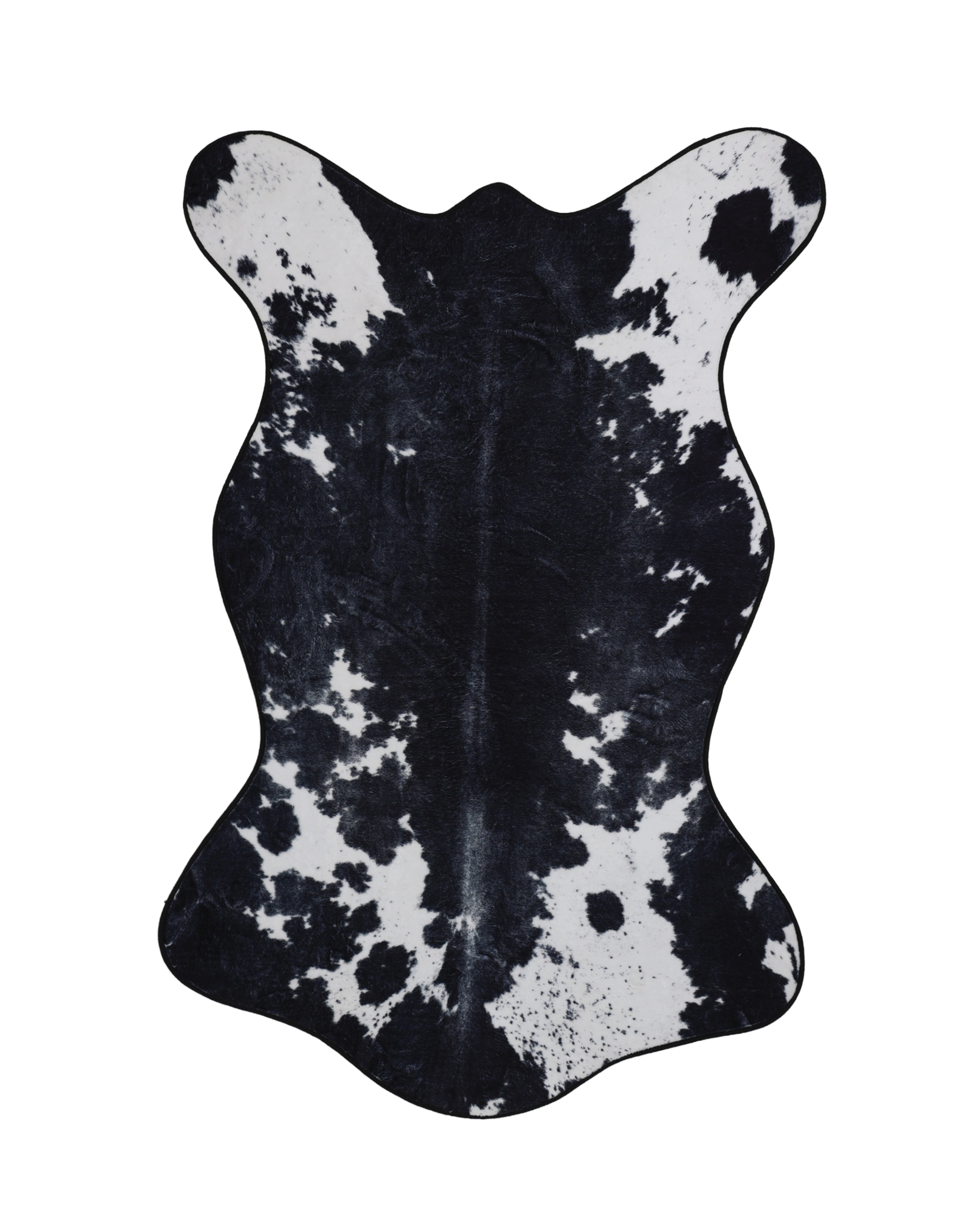 Pearl Velvet Feel Nguni Print Rug