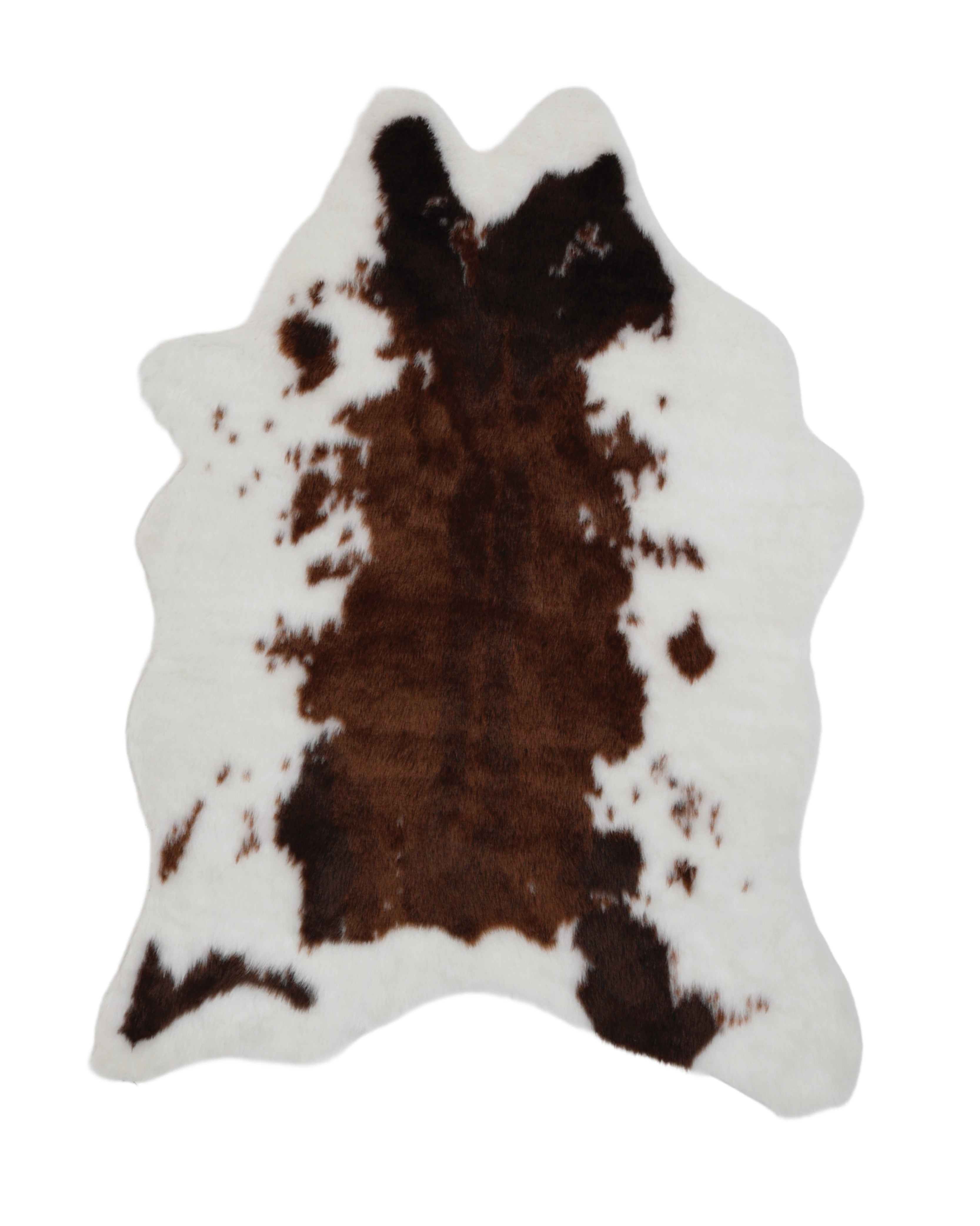Fluffy Nguni Print Rug