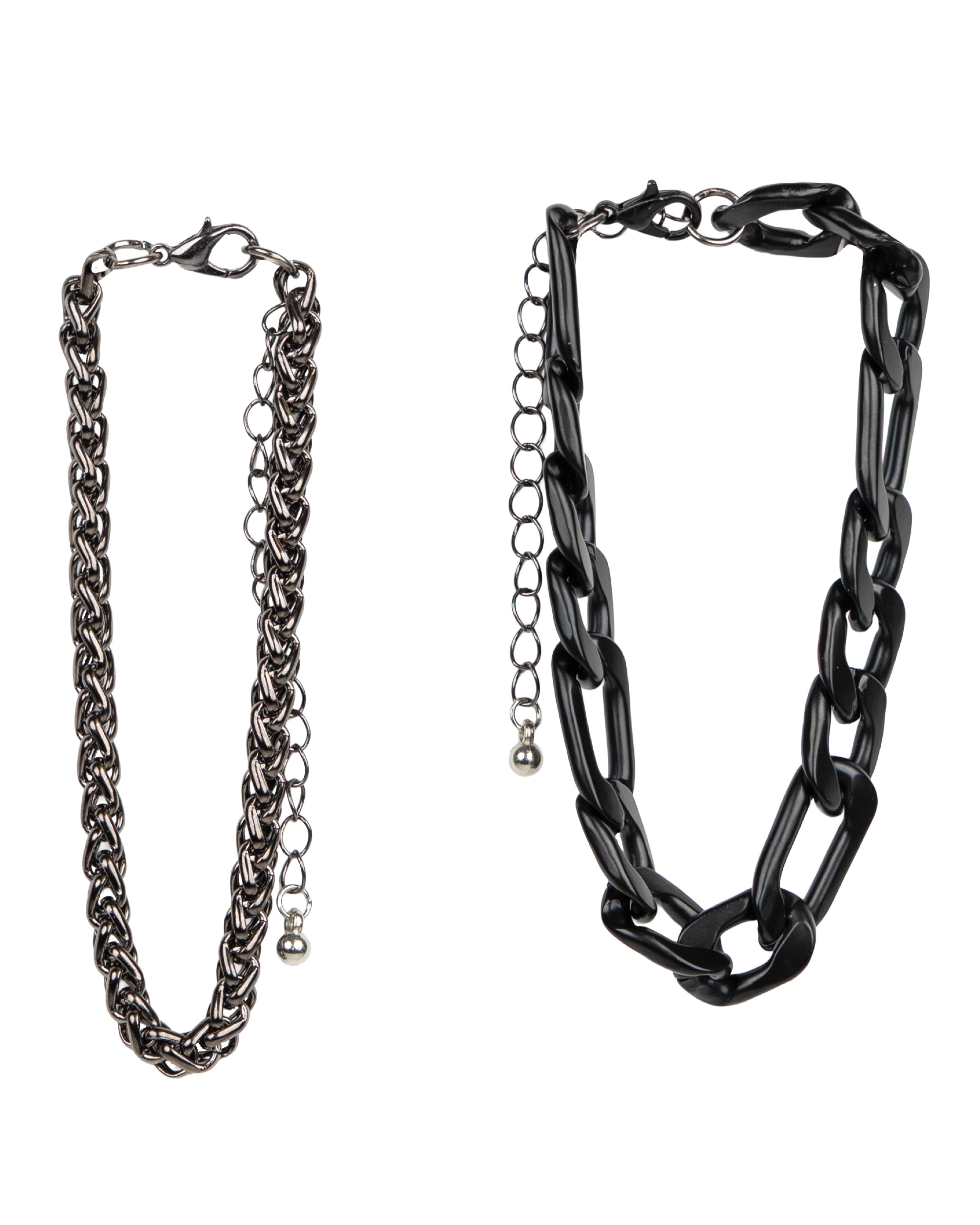 Men's Chain Link Double Bracelet