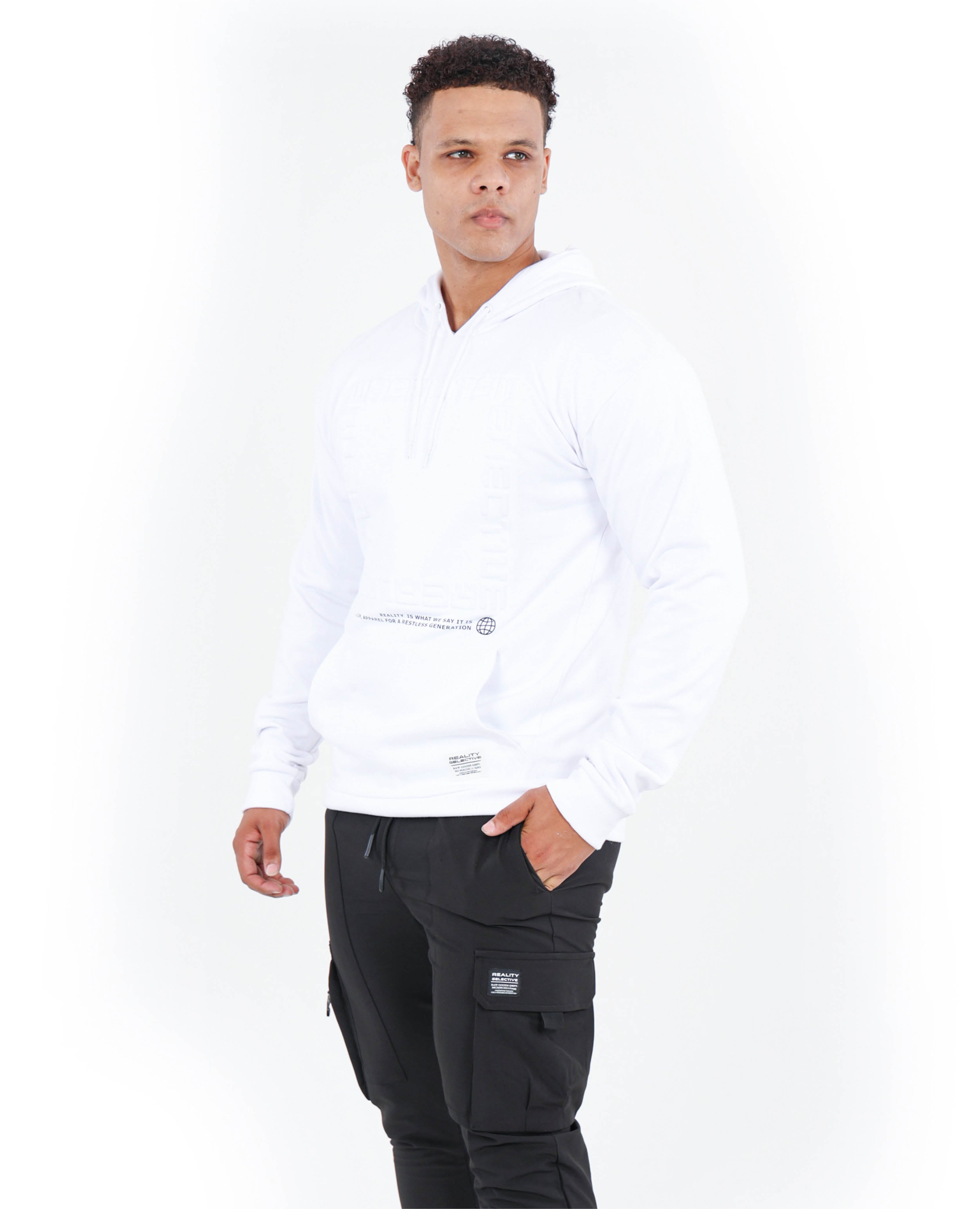 Embossed Hoodie