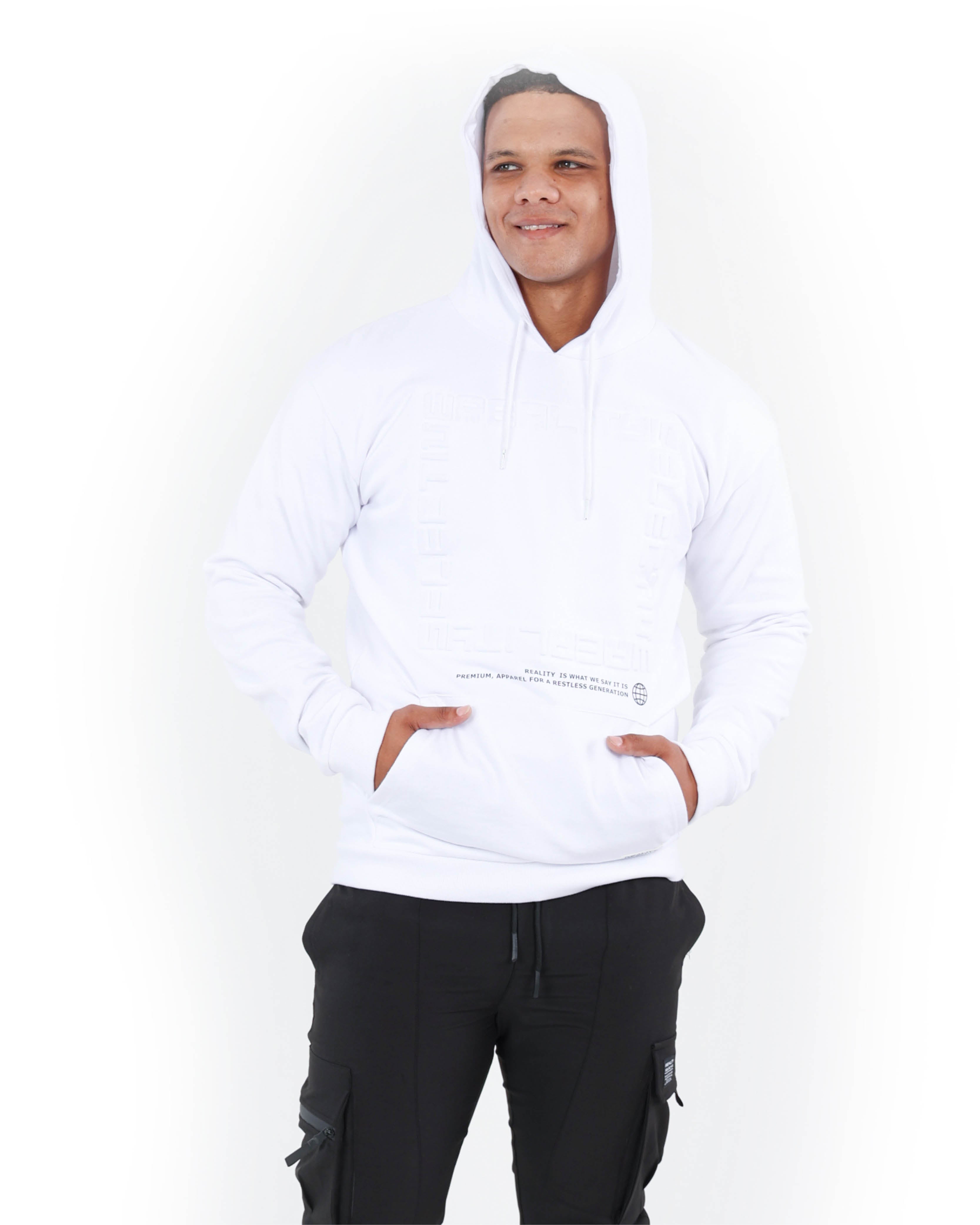 Embossed Hoodie
