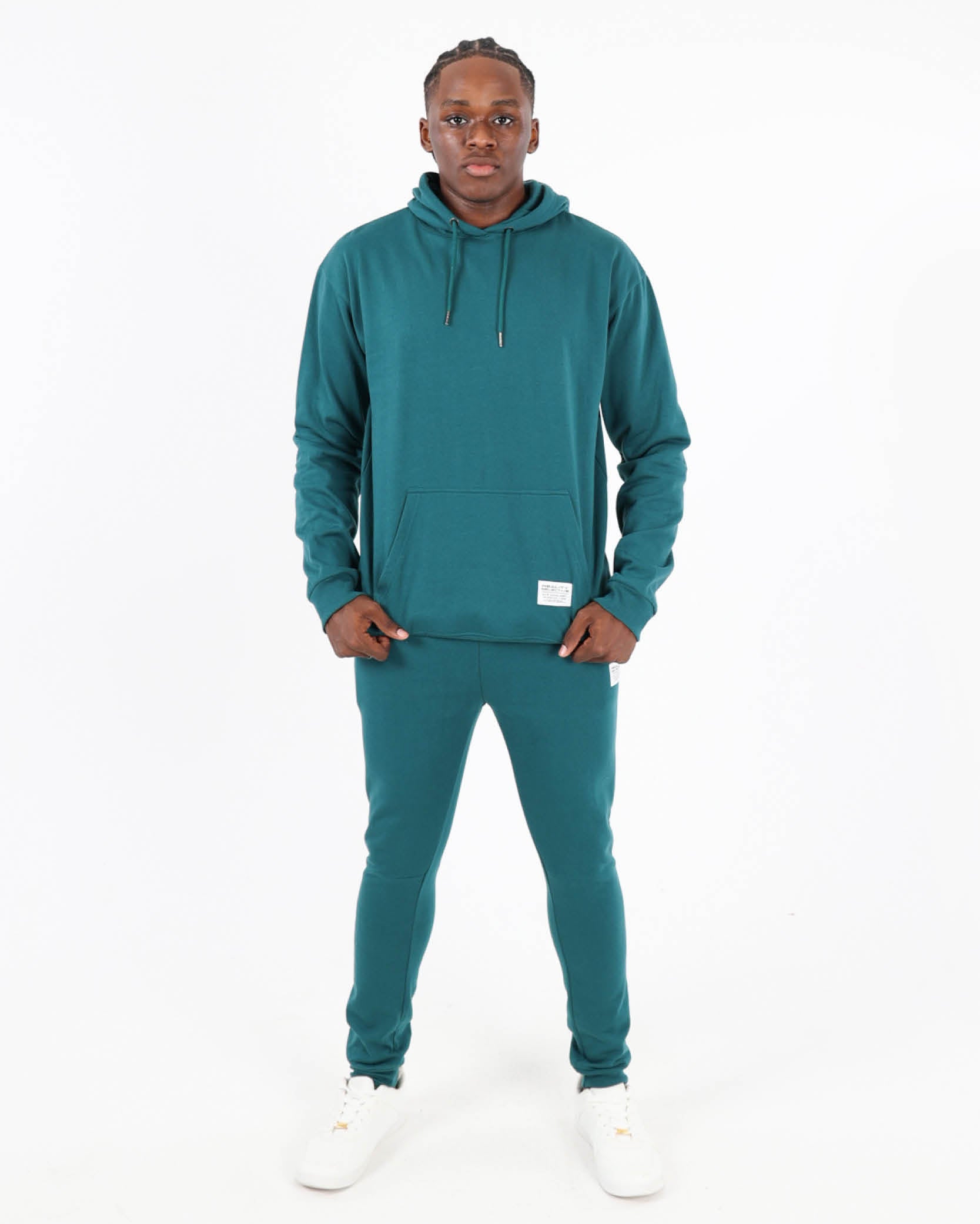 Teal Fleece Active Joggers