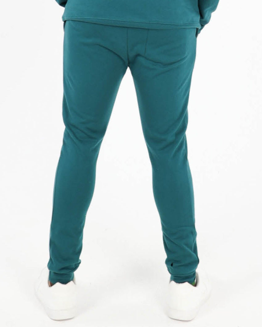 Teal Fleece Active Joggers