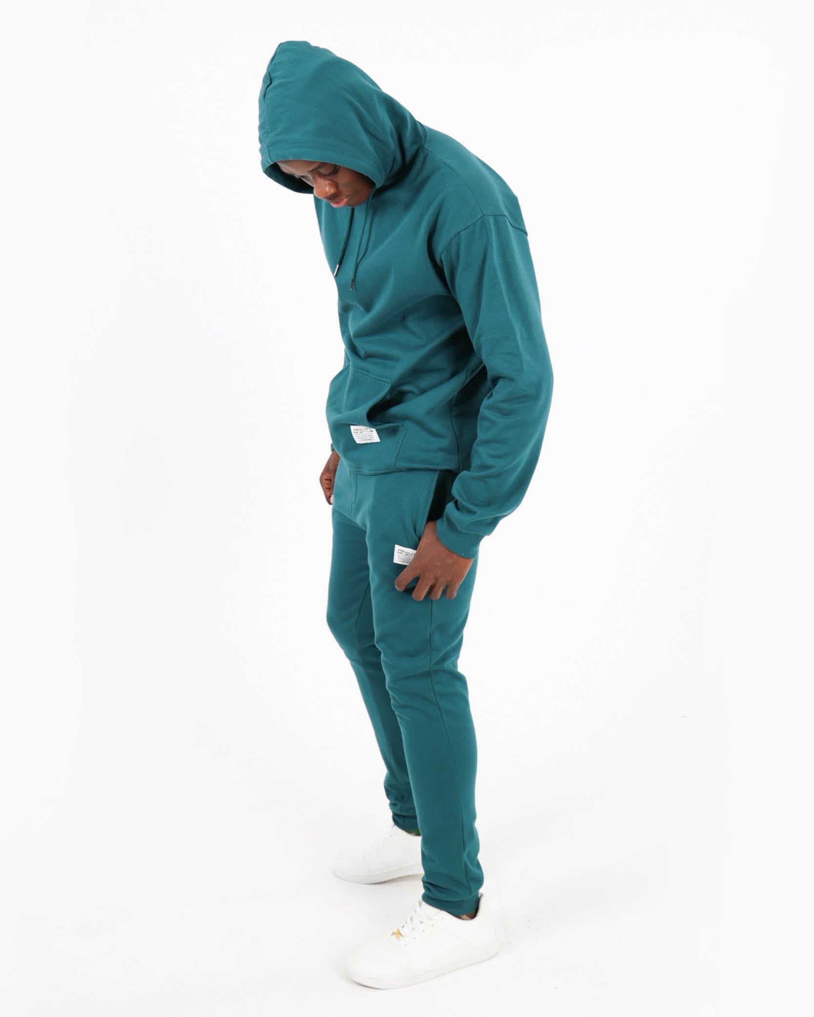 Teal Fleece Active Hoodie