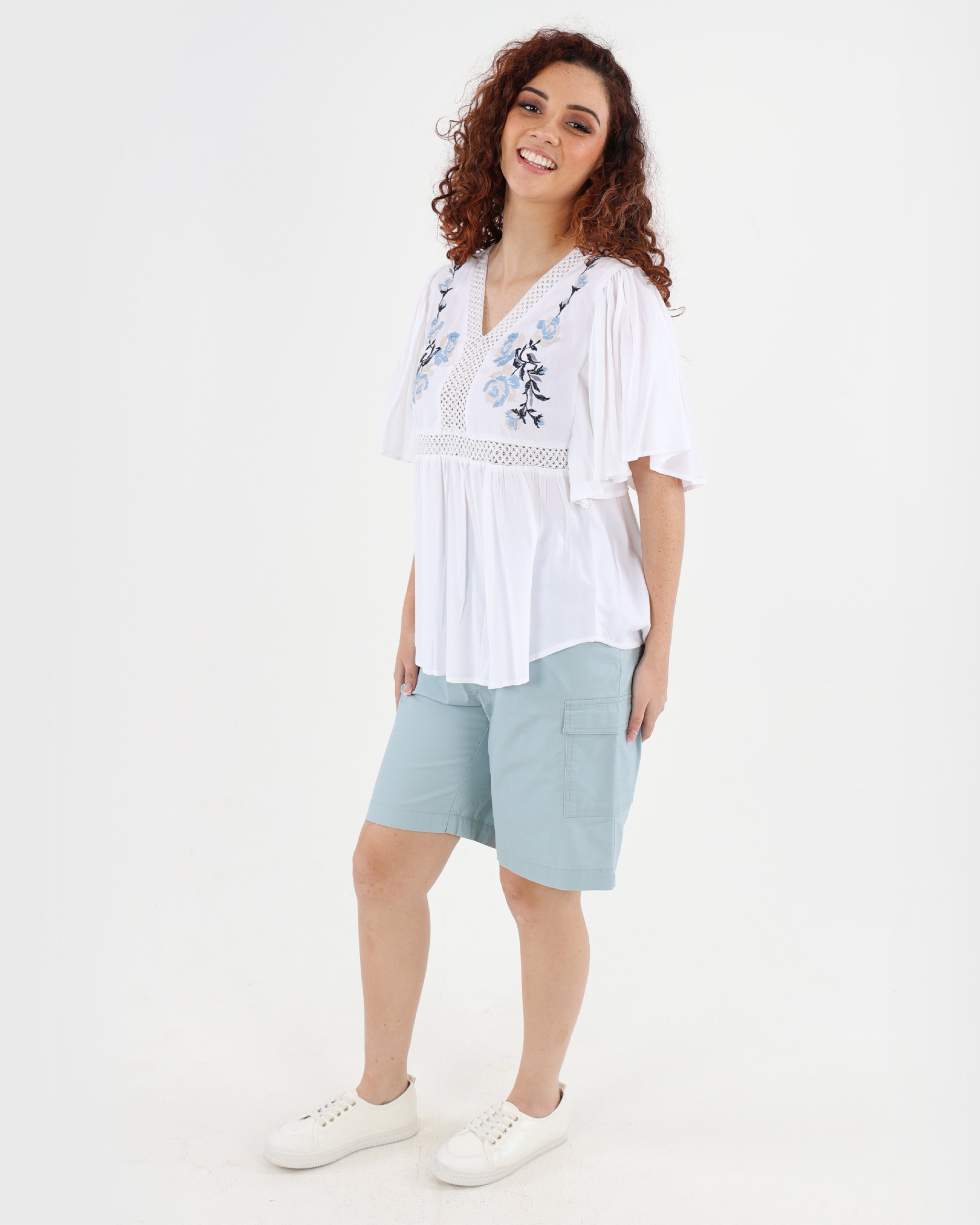 Utility Bermuda Shorts