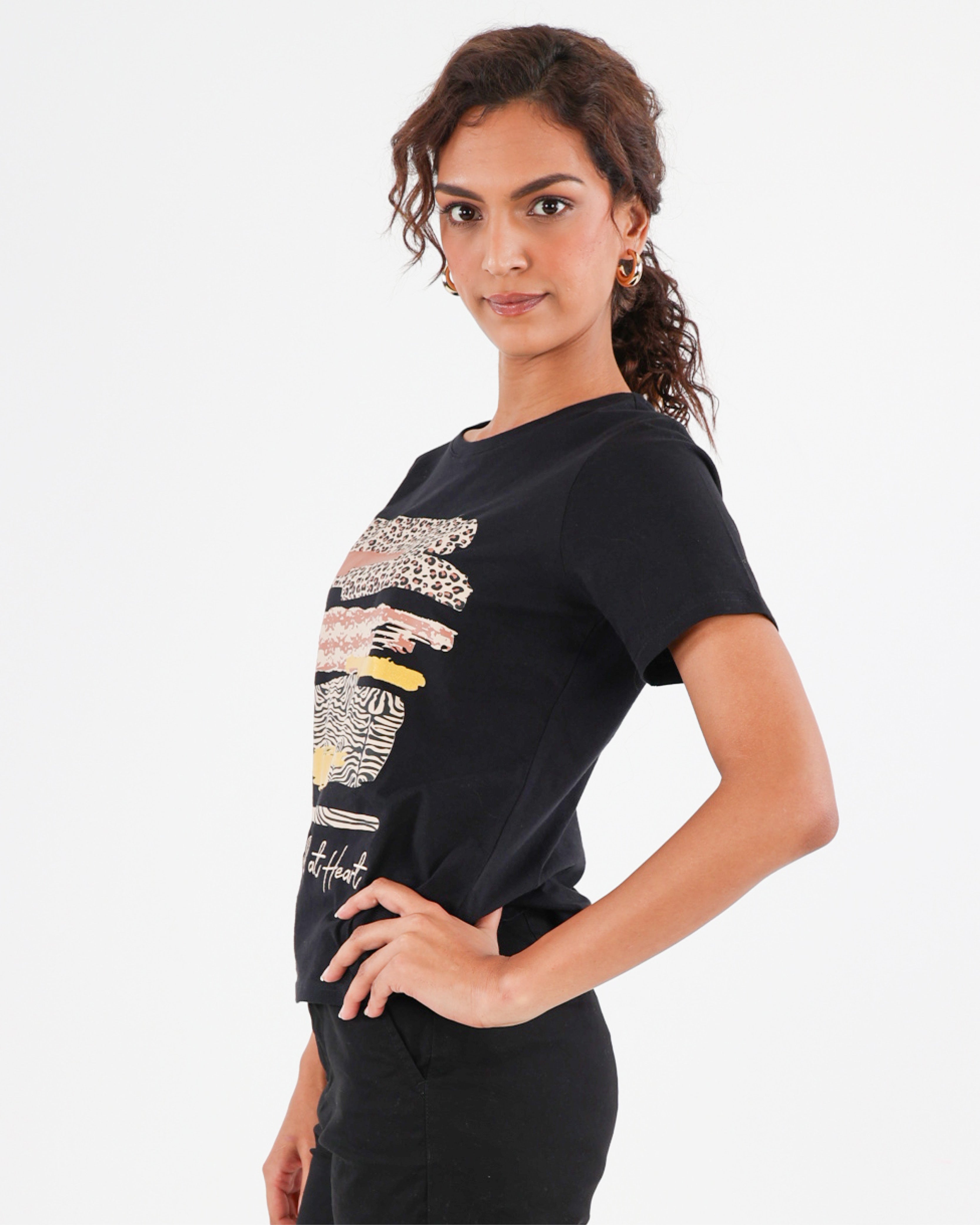 Short Sleeve Wild At Heart T-Shirt