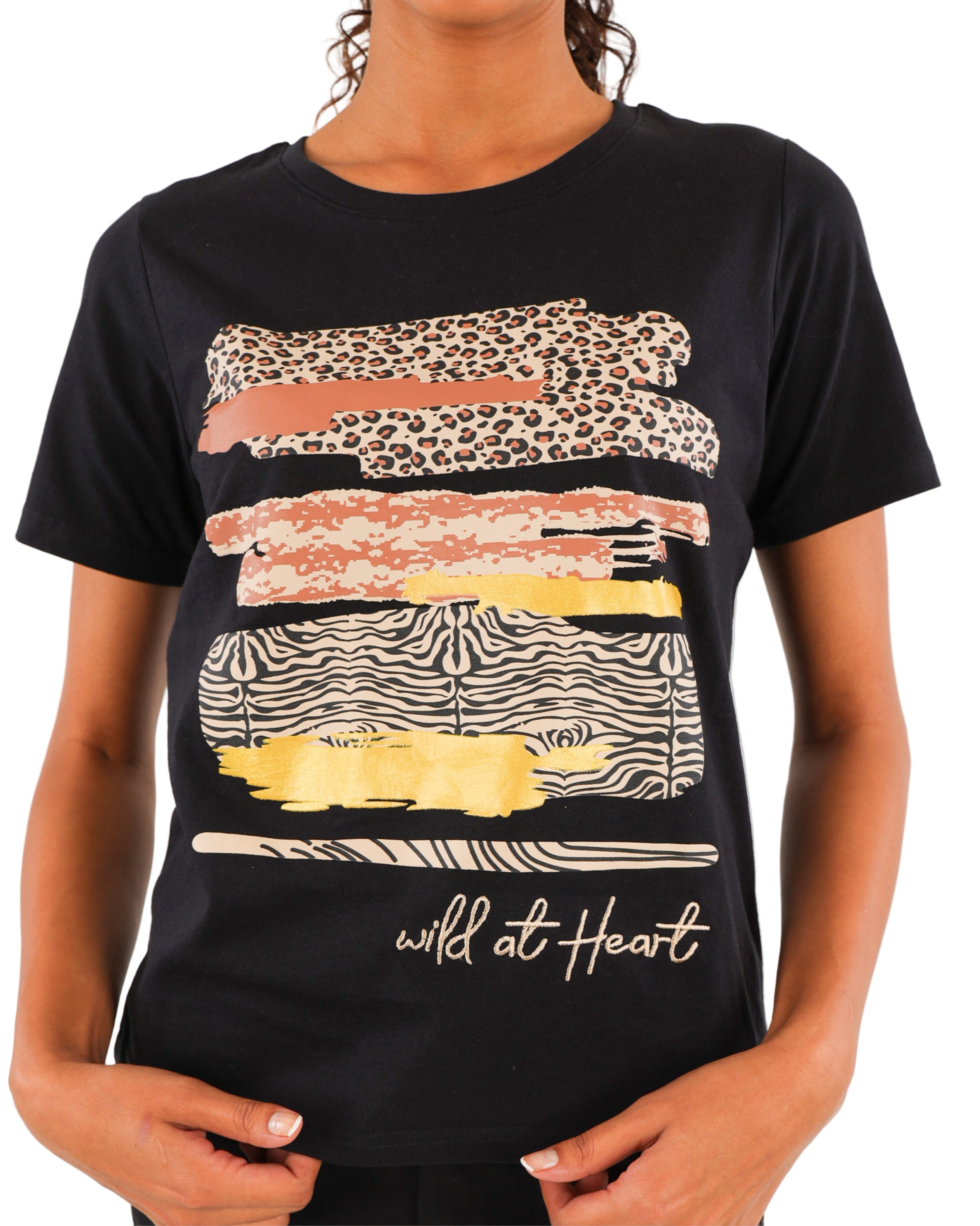 Short Sleeve Wild At Heart T-Shirt