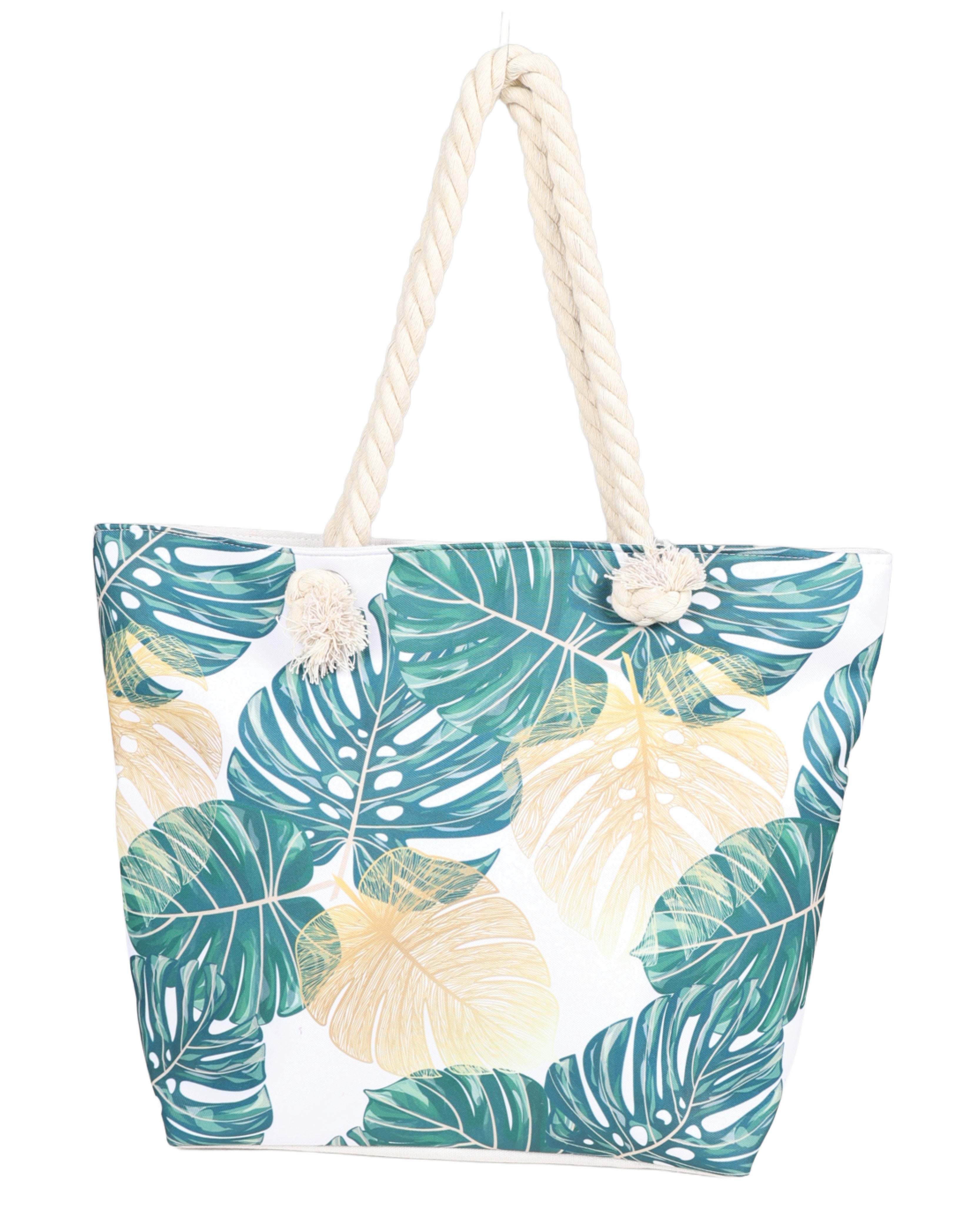 Green Leaf Beach Bag