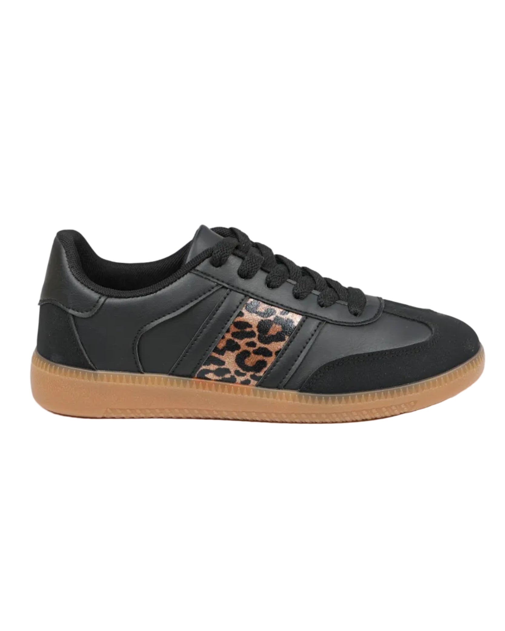 Animal Accent Gum Sole Sneaker