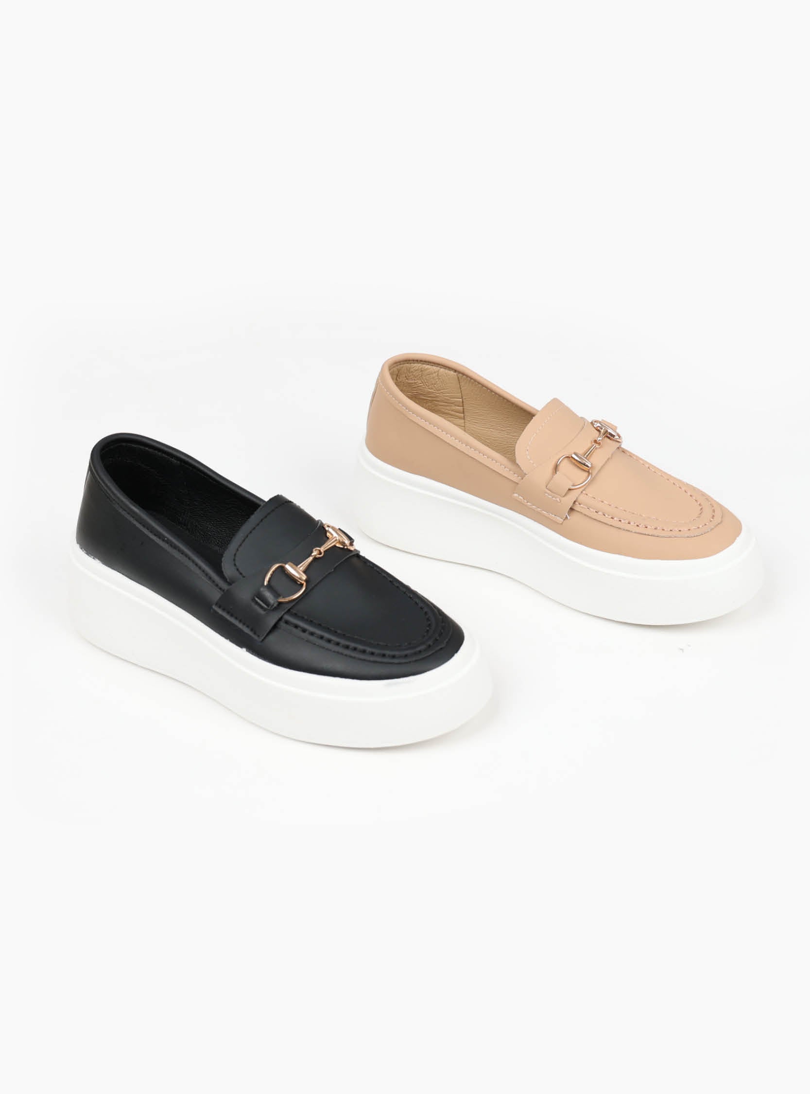 Snaffle Detail Flatform Slip-on
