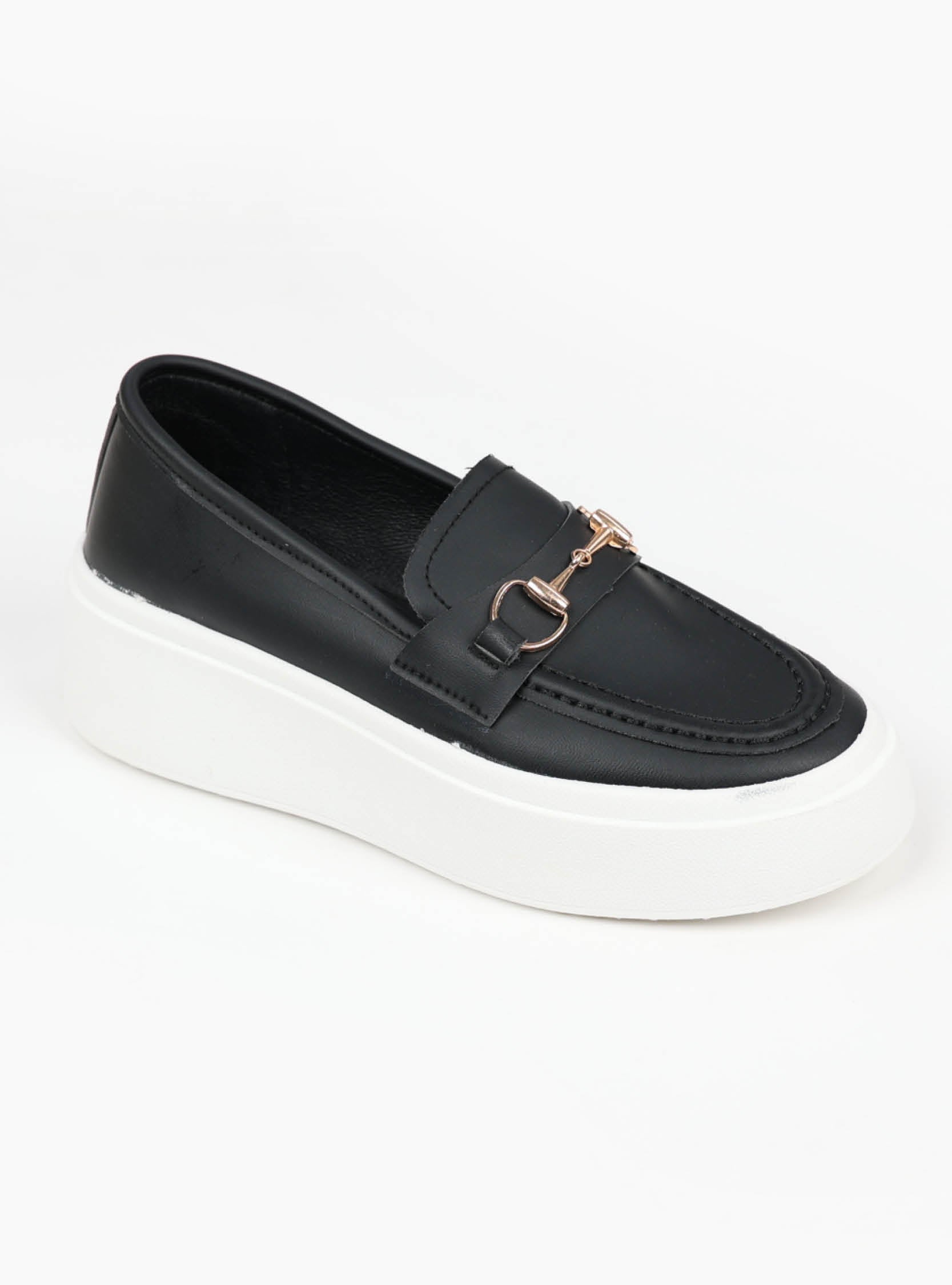 Snaffle Detail Flatform Slip-on