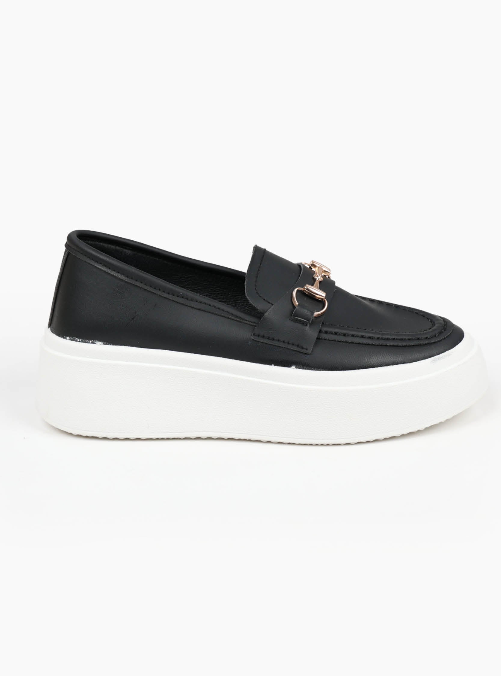 Snaffle Detail Flatform Slip-on