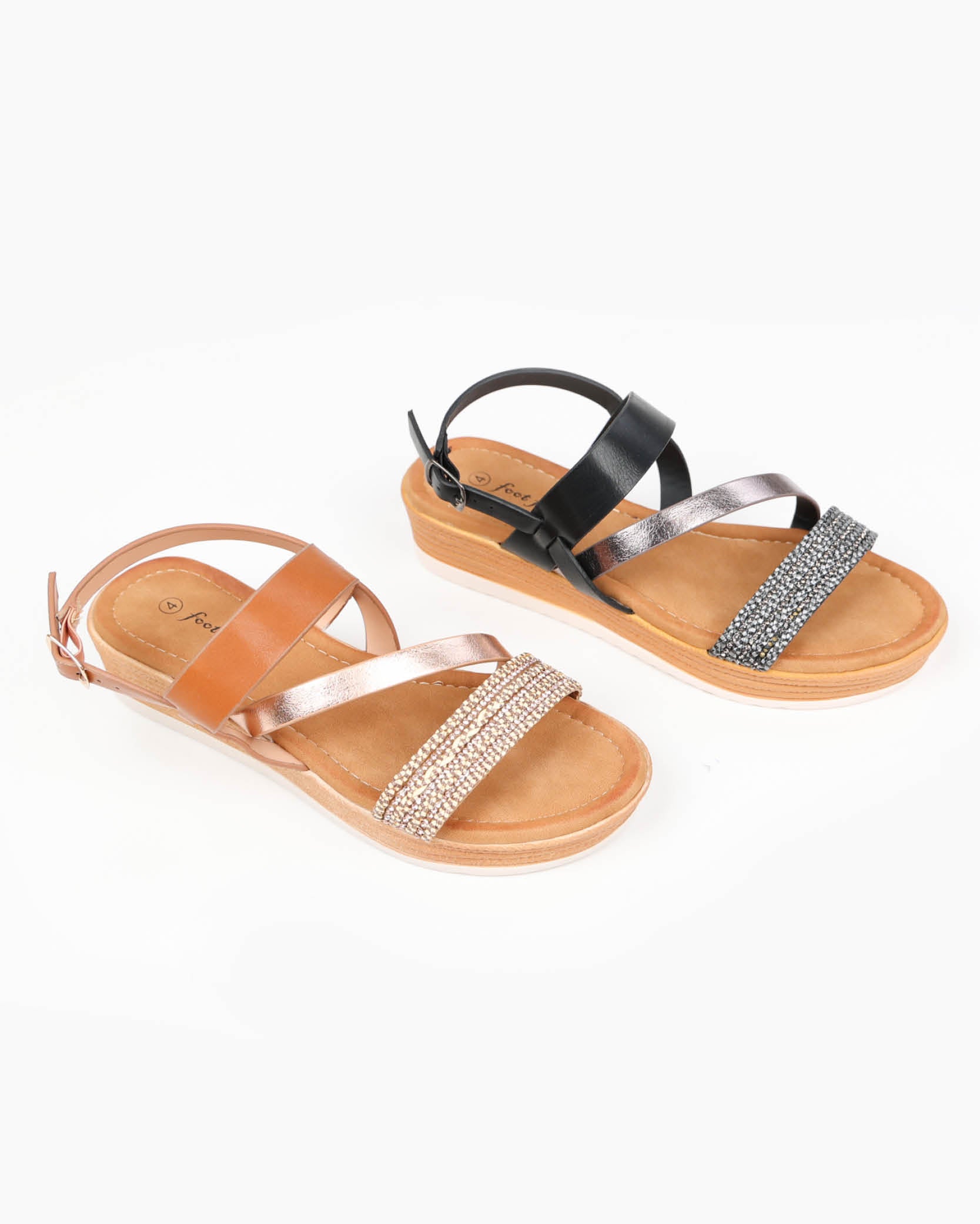 Embellished Platform Sandal