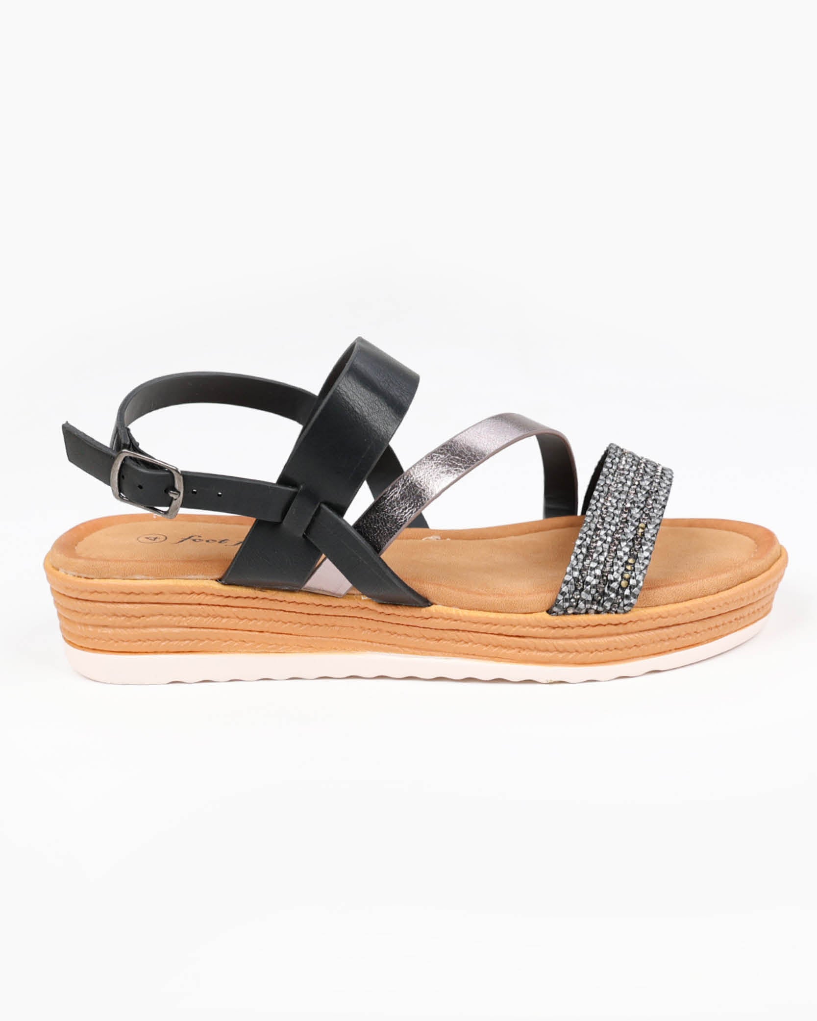 Embellished Platform Sandal