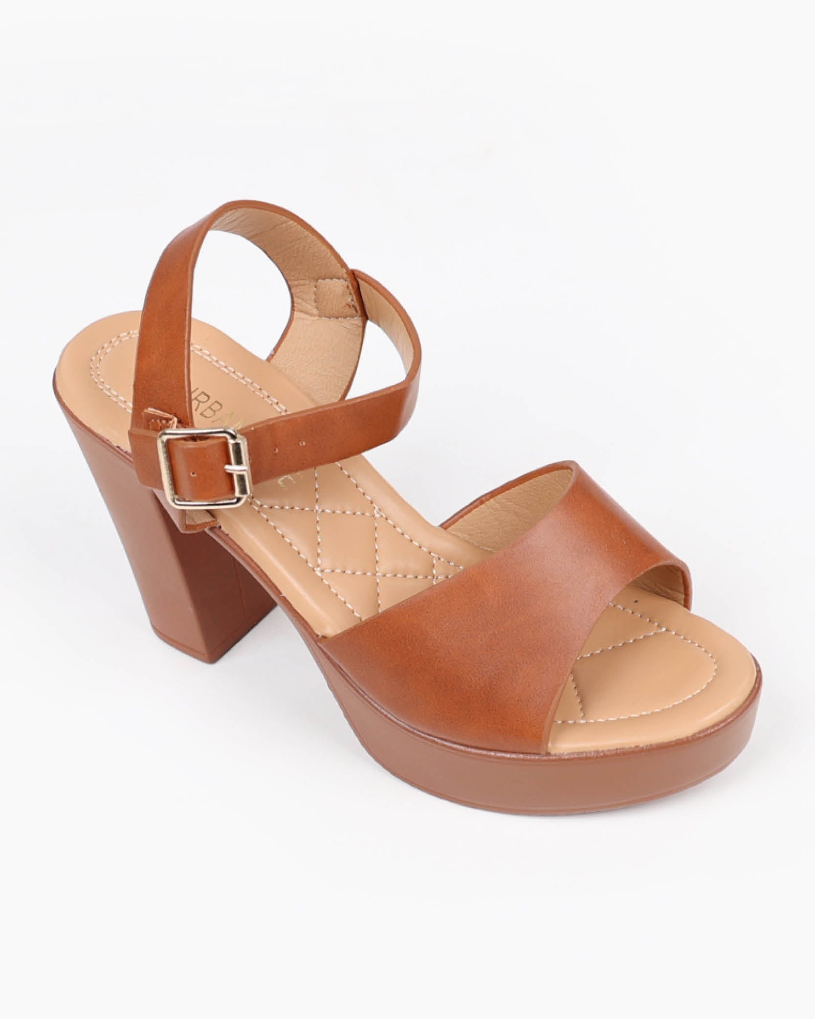 Anklestrap Platform Block Heel