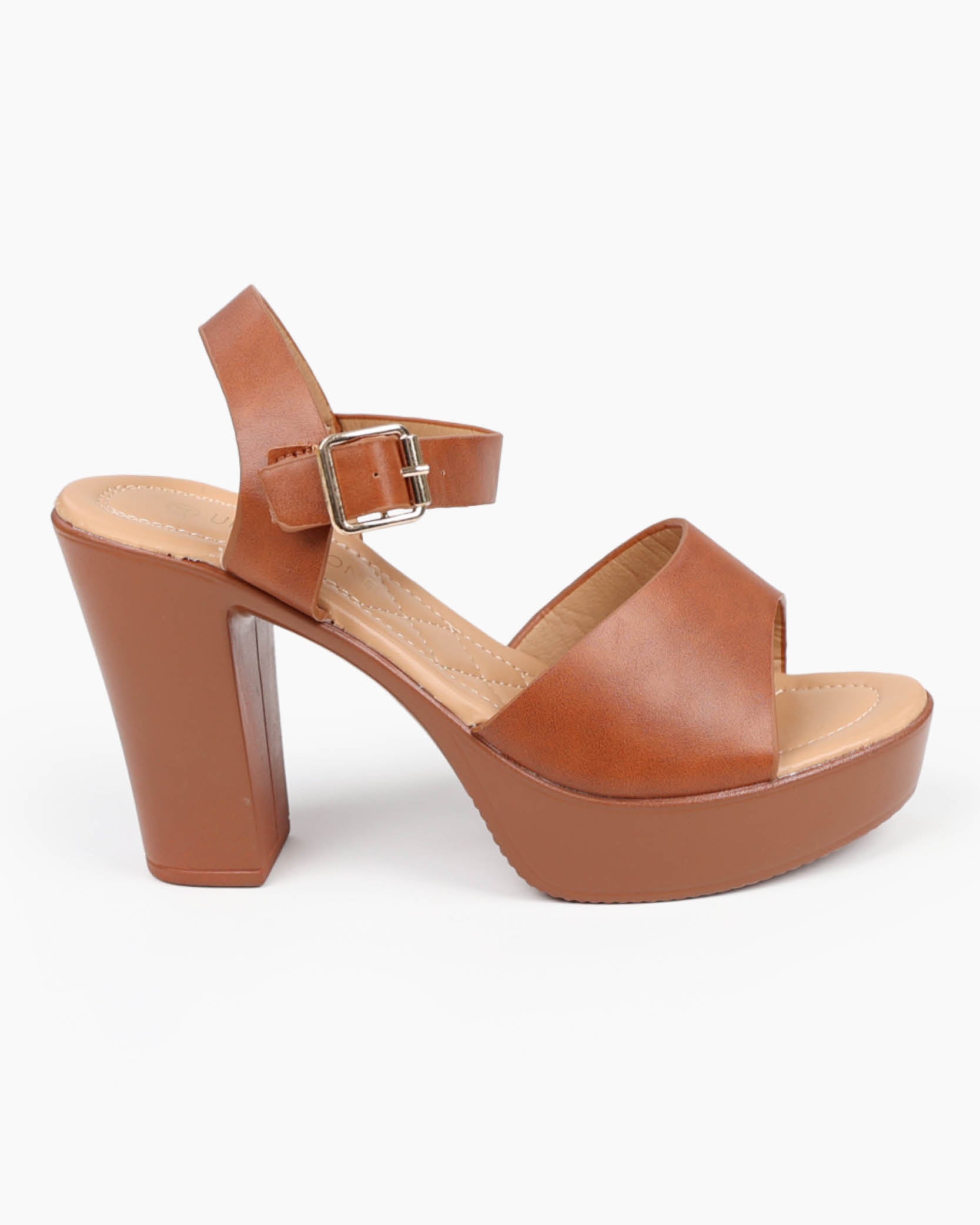 Anklestrap Platform Block Heel