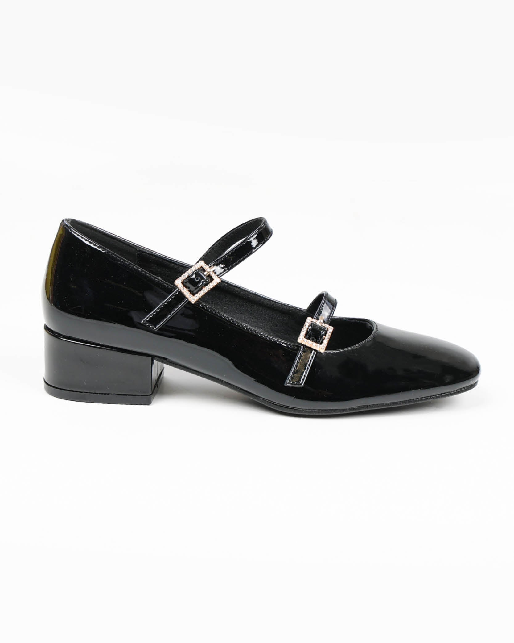 Double Buckle Mary Jane