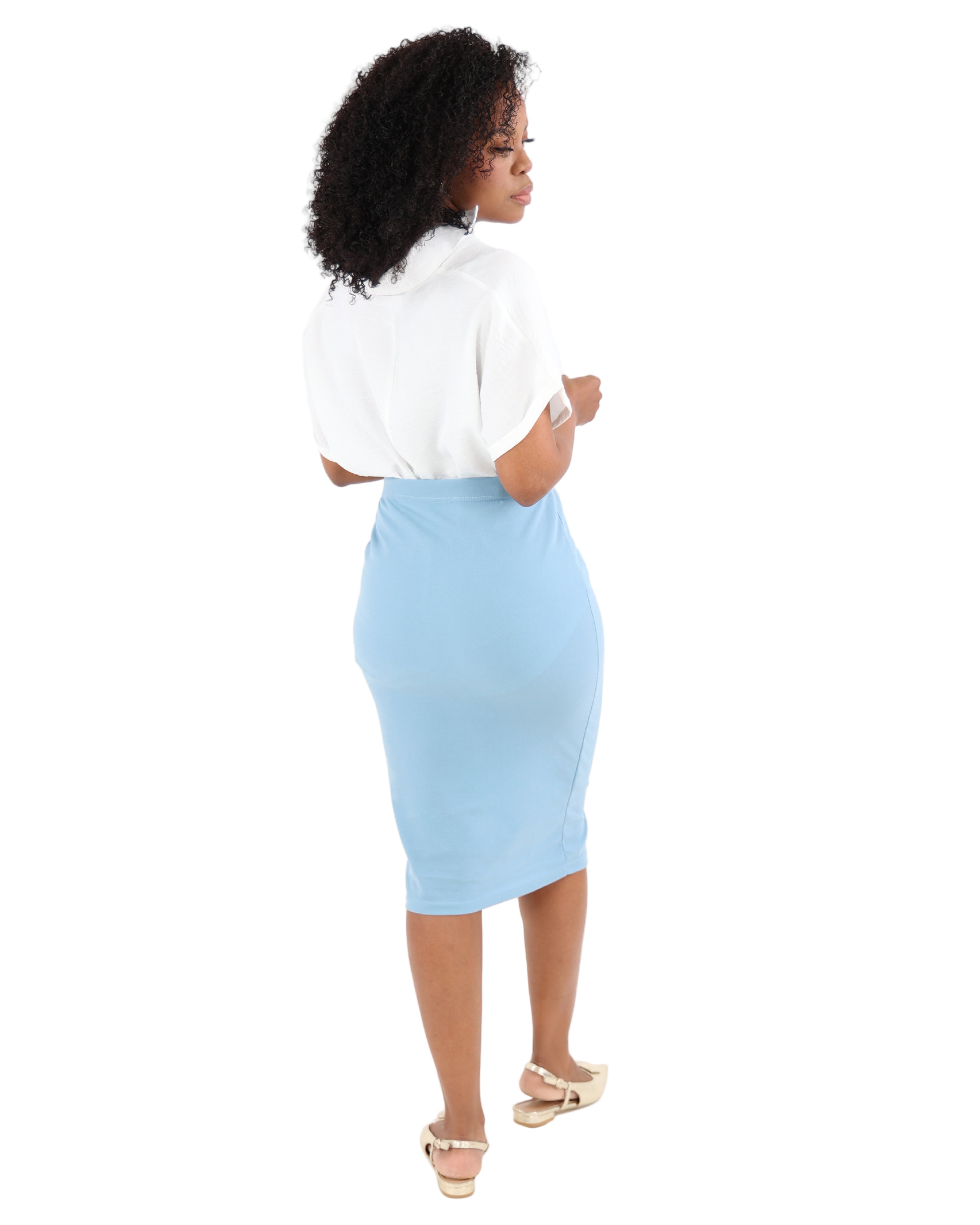 Blue & Stone Two Pack Pencil Skirt