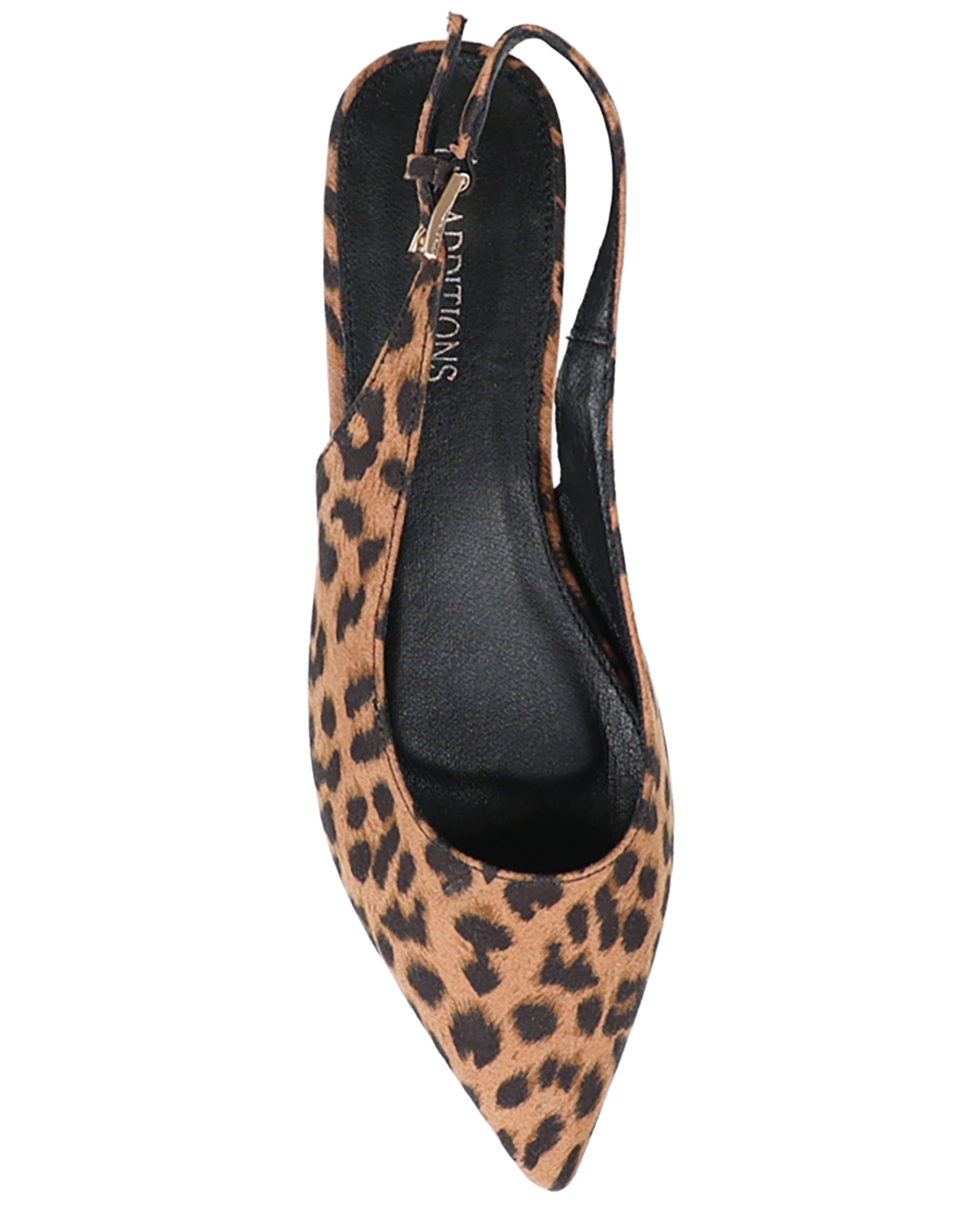 Animal Print Slingback Pumps