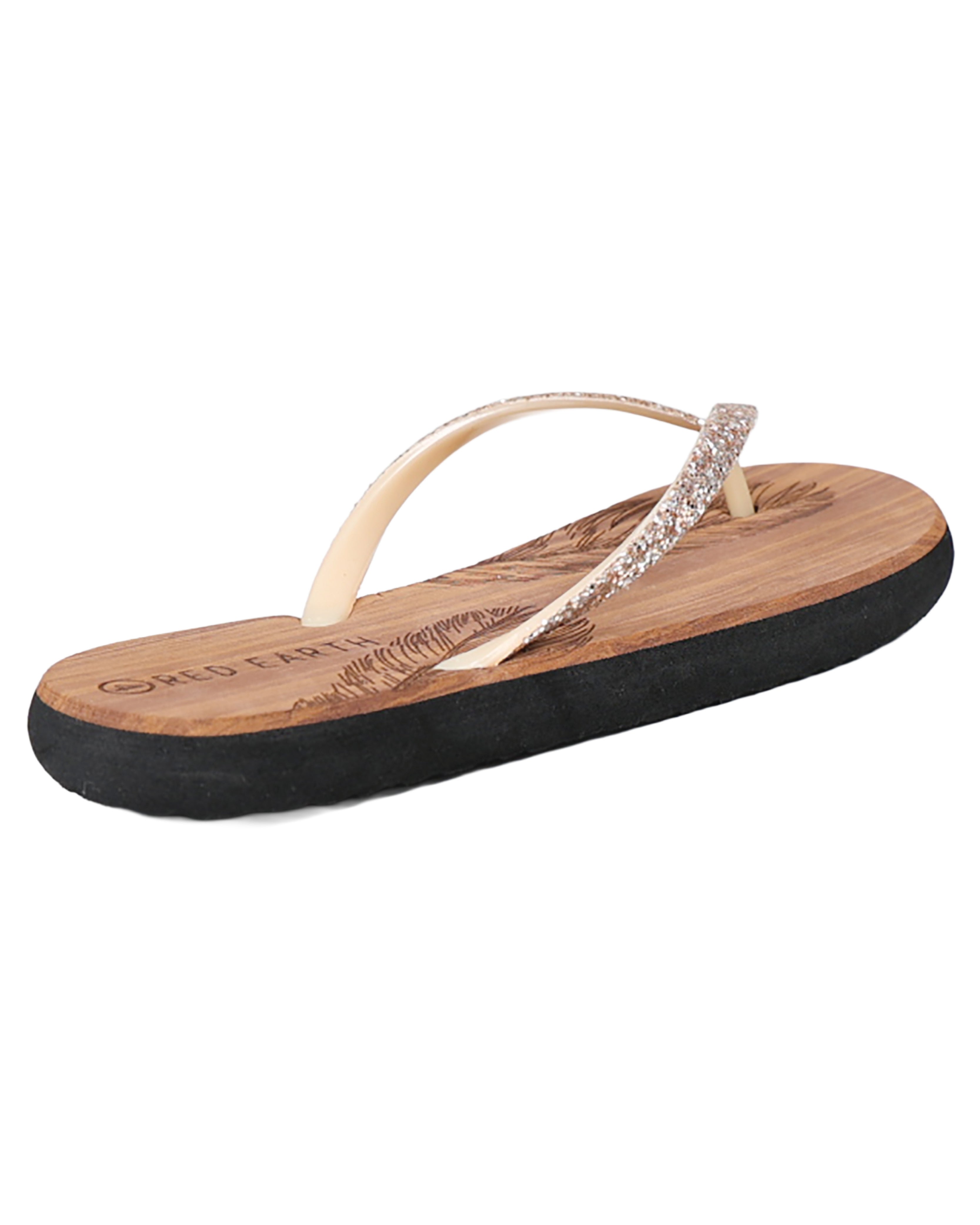 Champagne Glitter Comfort Flip Flop