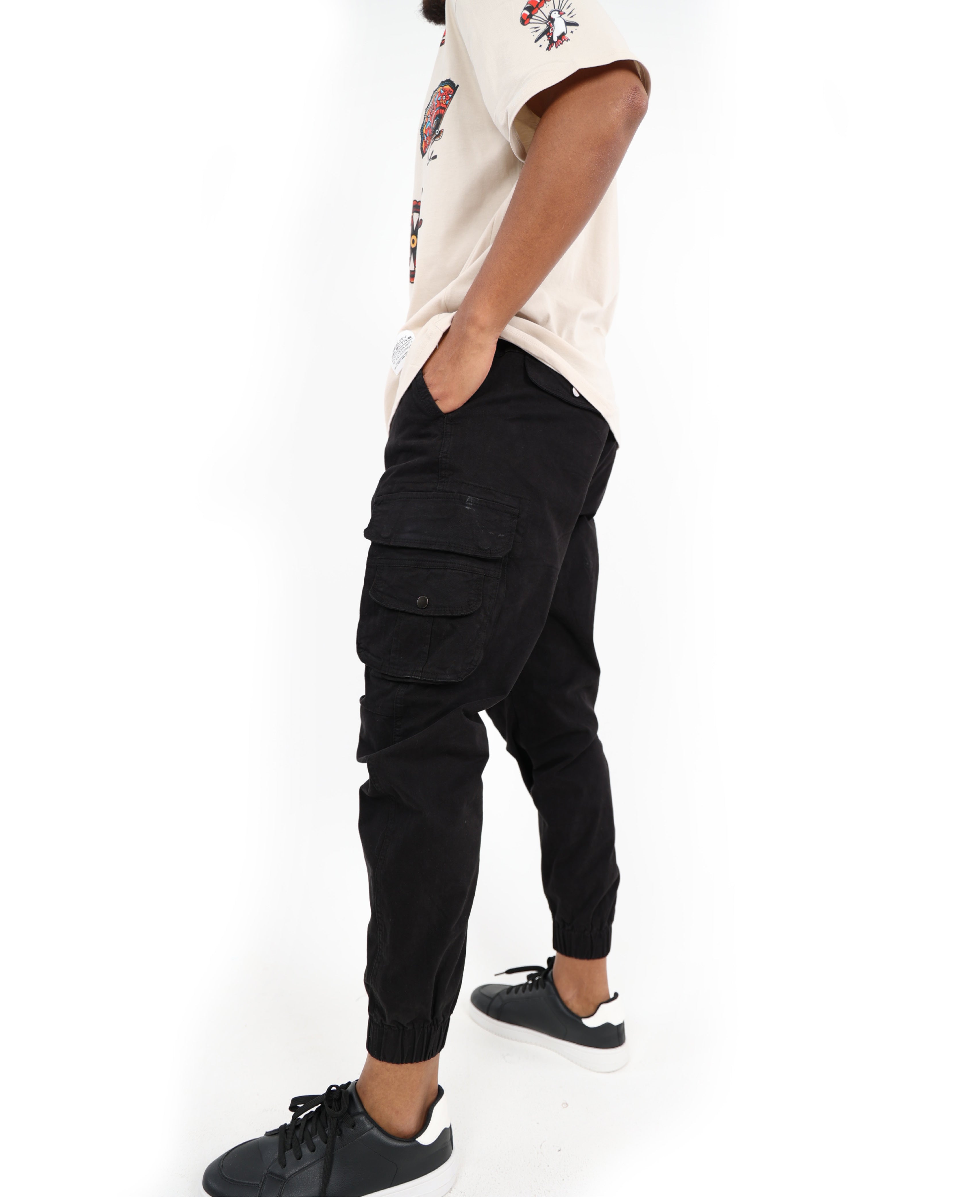 Twill Stretch Cargo Jogger