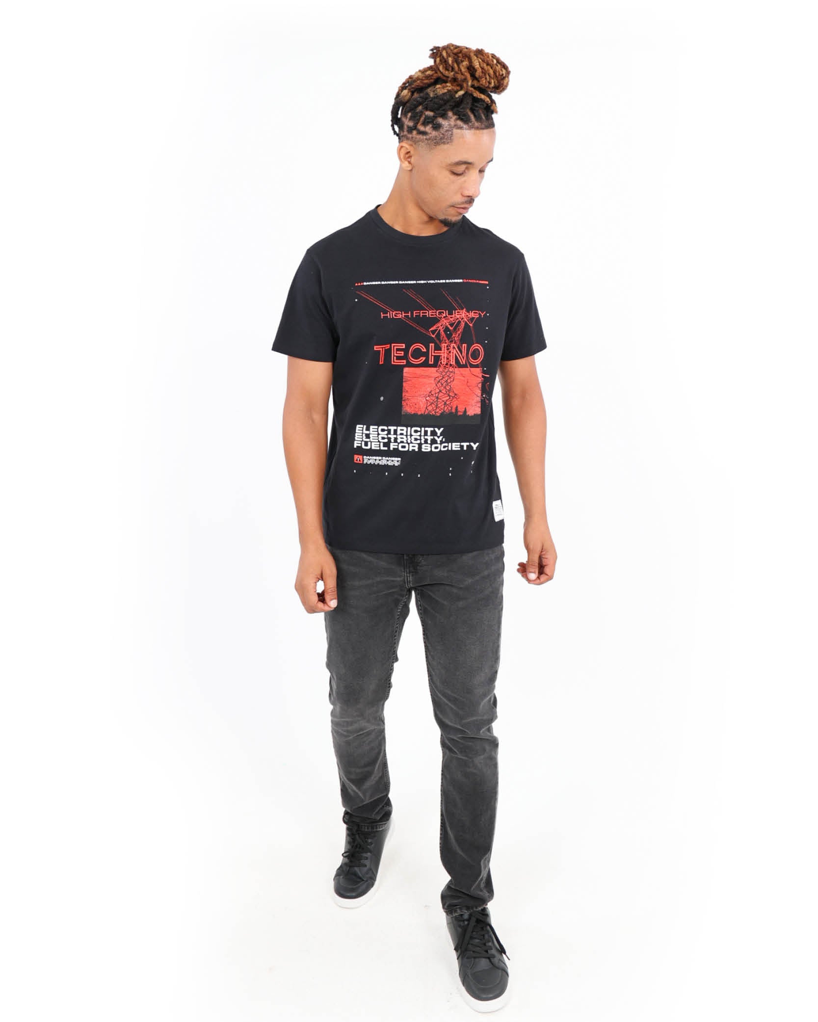 High Frequency Techno Graphic T-Shirt