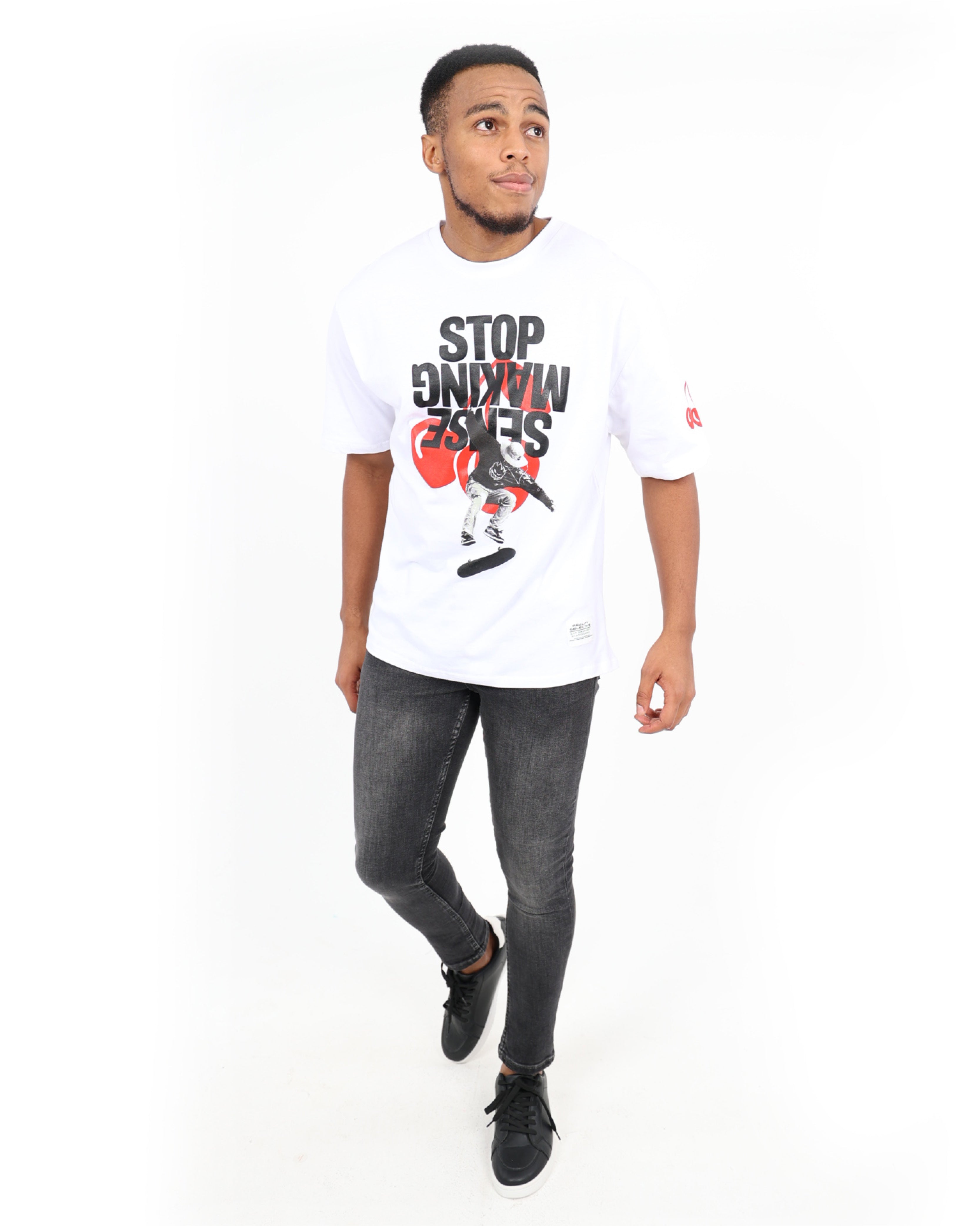 Dark Grey Stretch Skinny Jeans