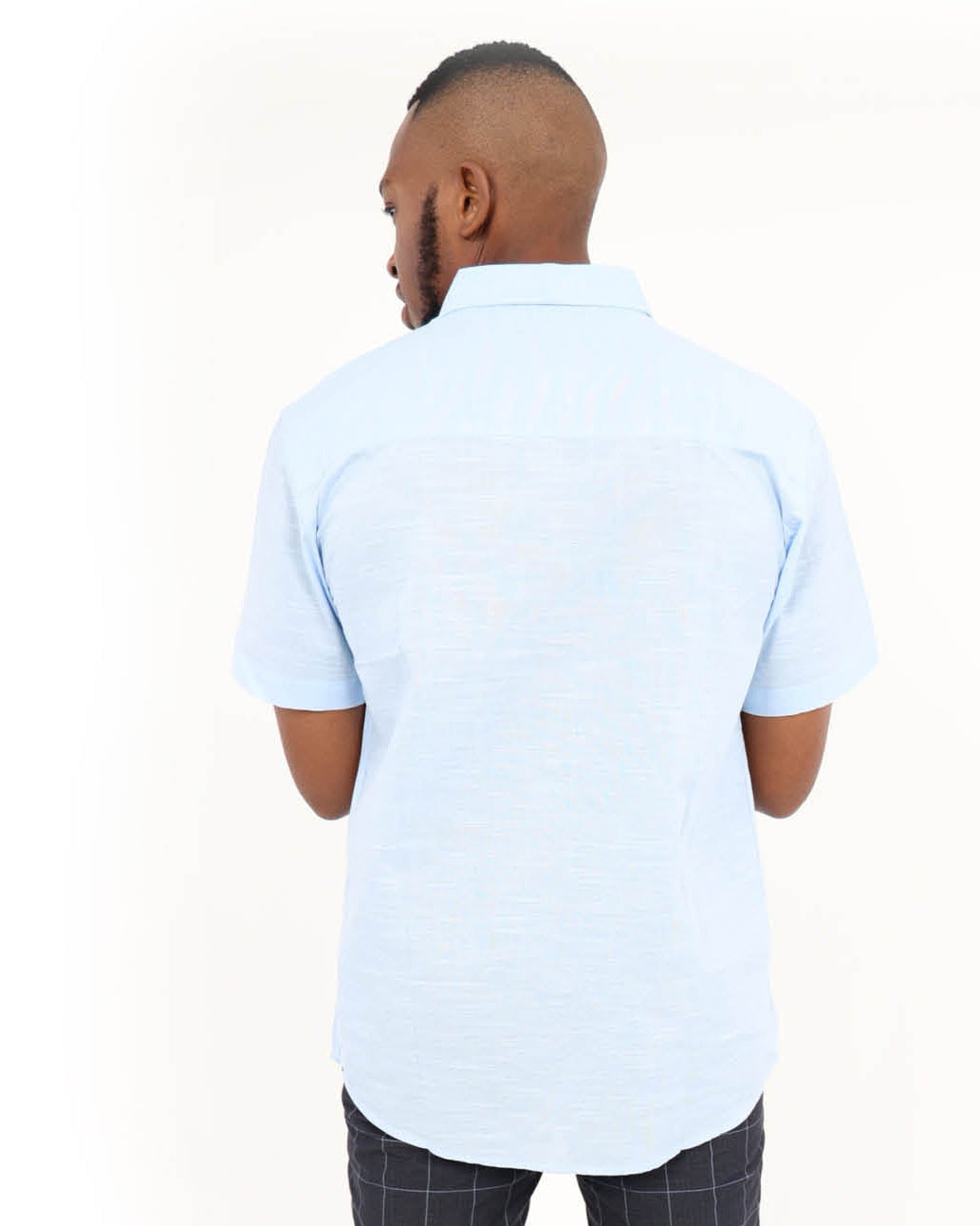 Cotton Linen Blend Slub Shirt
