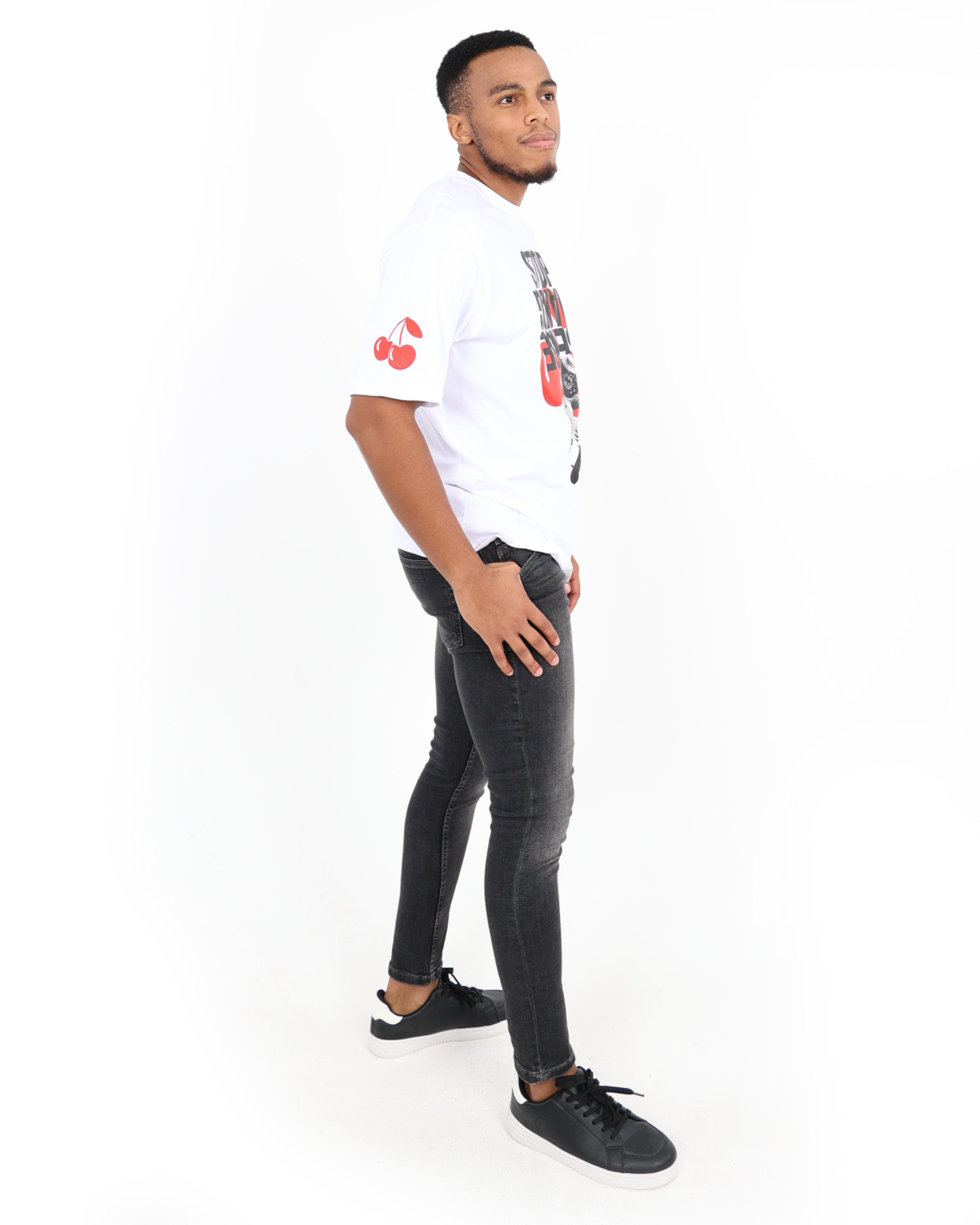 Cherry SK8 Graphic T-Shirt