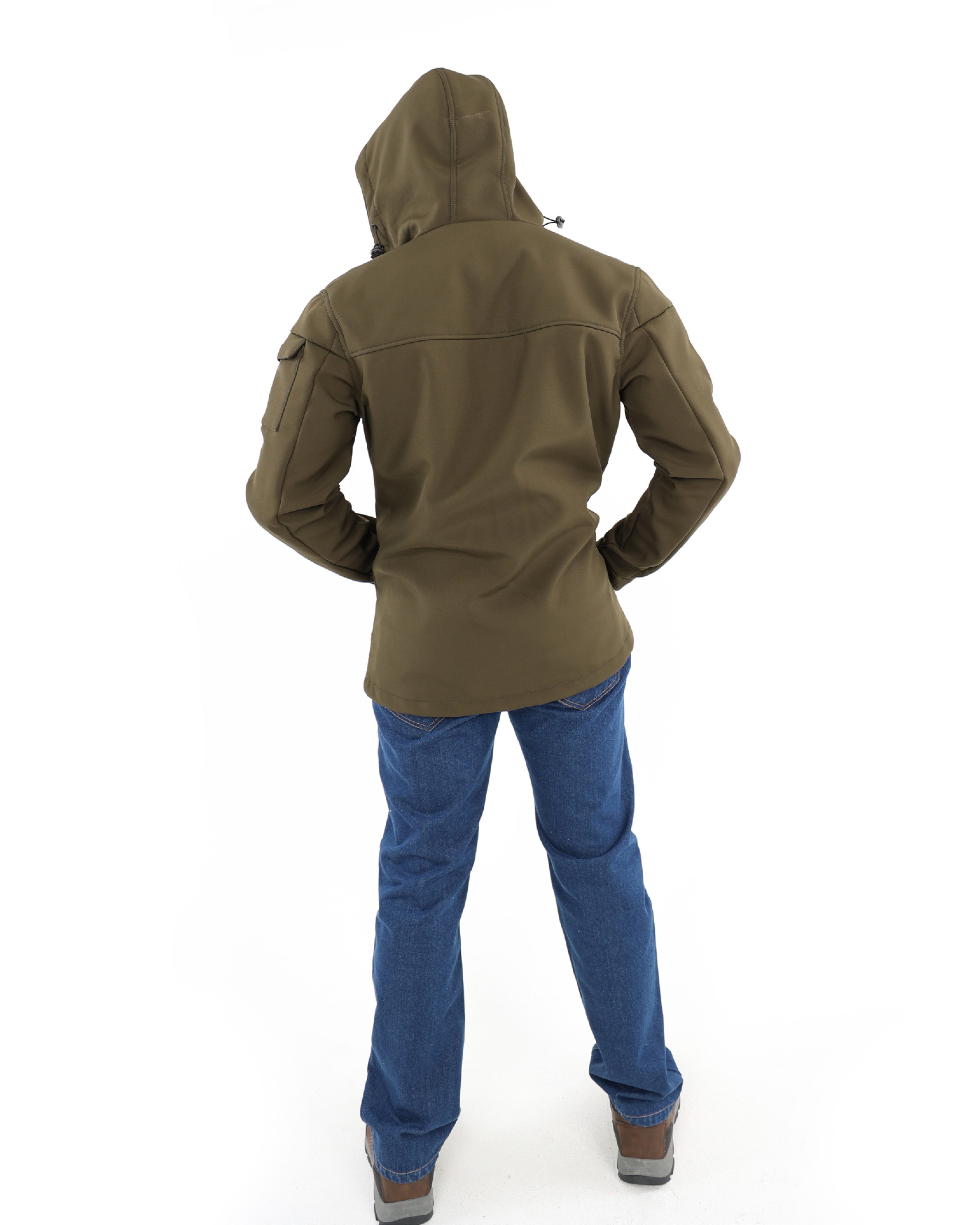 Zip Through Hooded Jacket