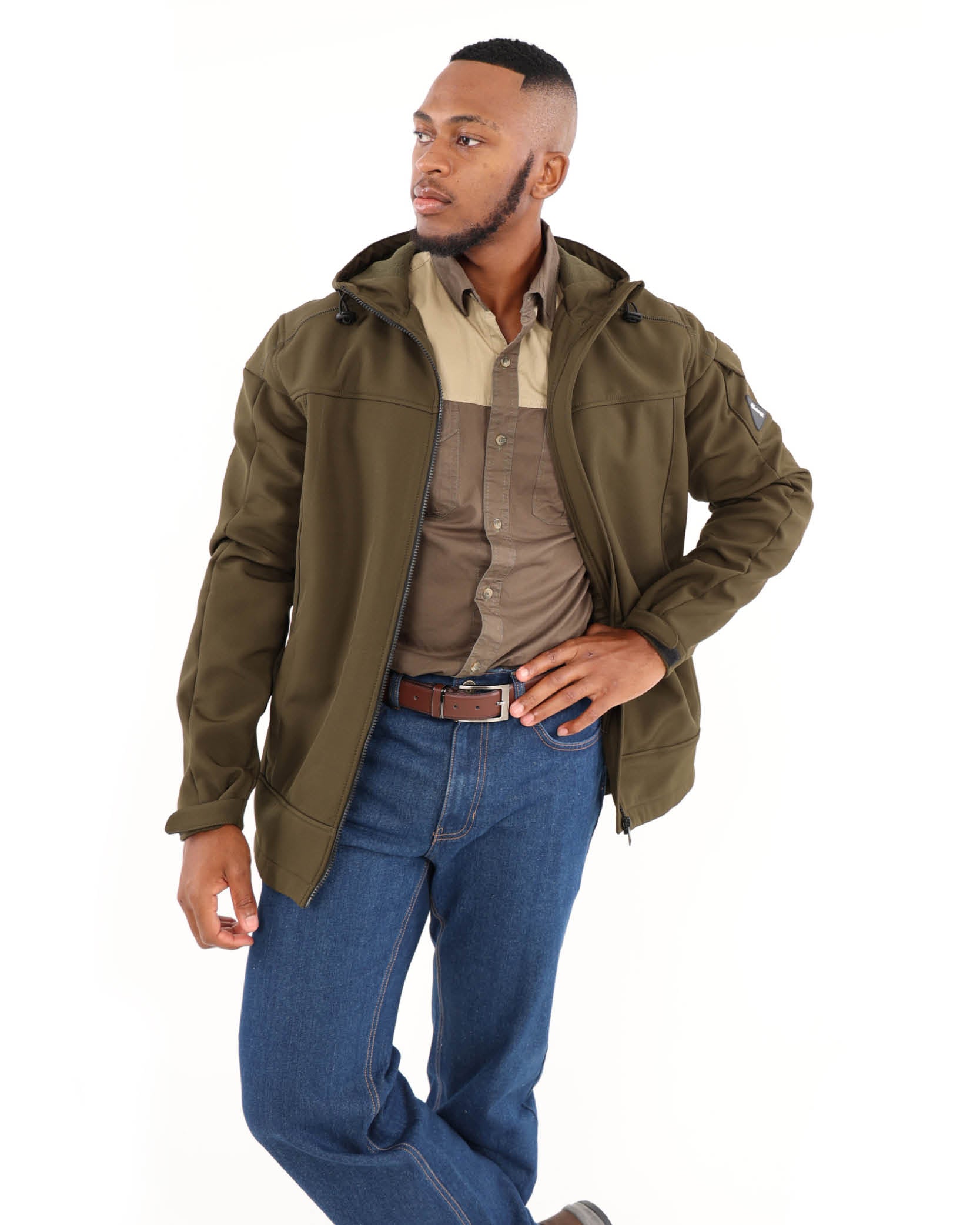 Zip Through Hooded Jacket