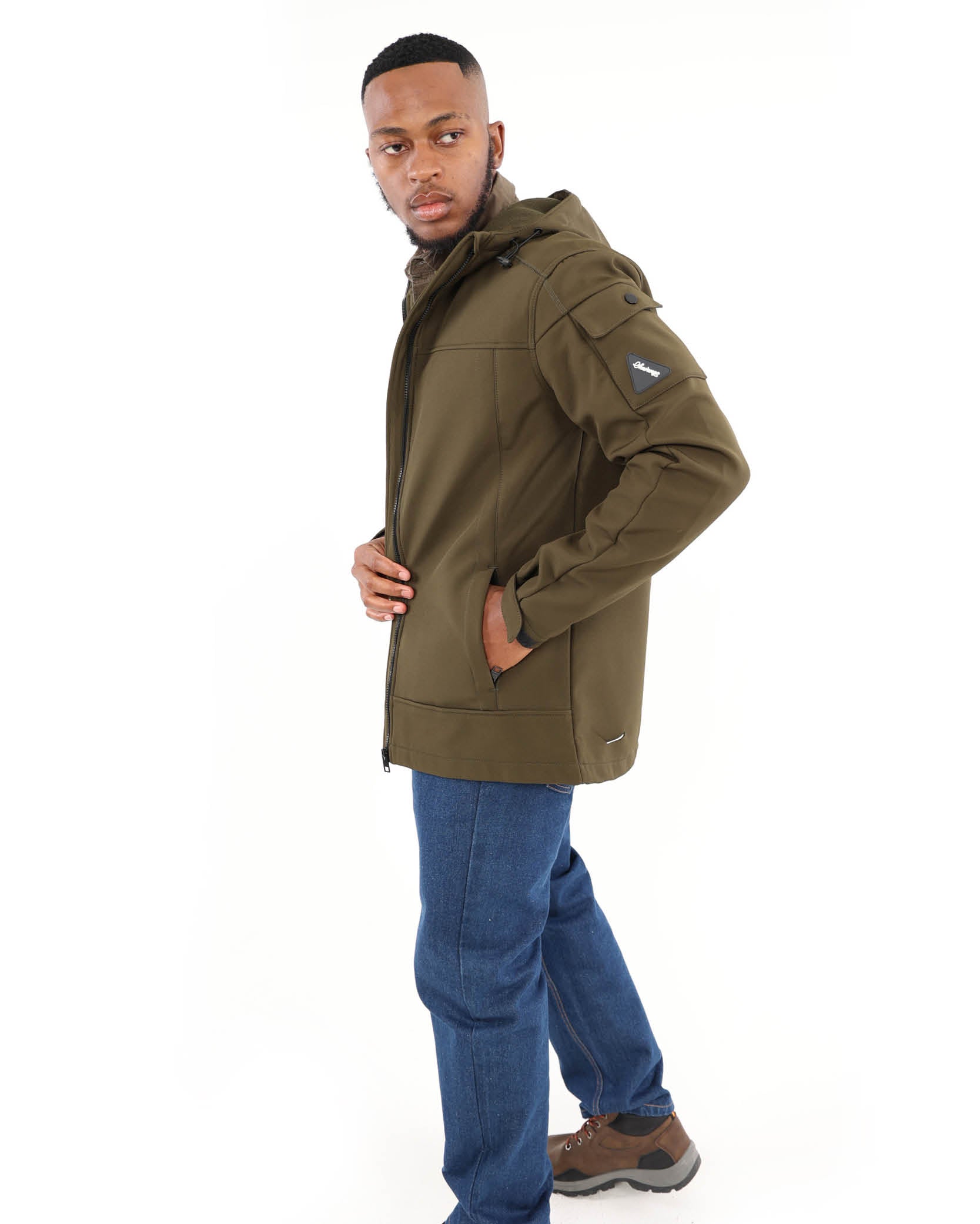 Zip Through Hooded Jacket